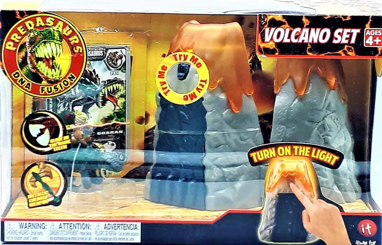 Predasaur DNA Fusion - Volcano Set with #10 Yurra and Weapon