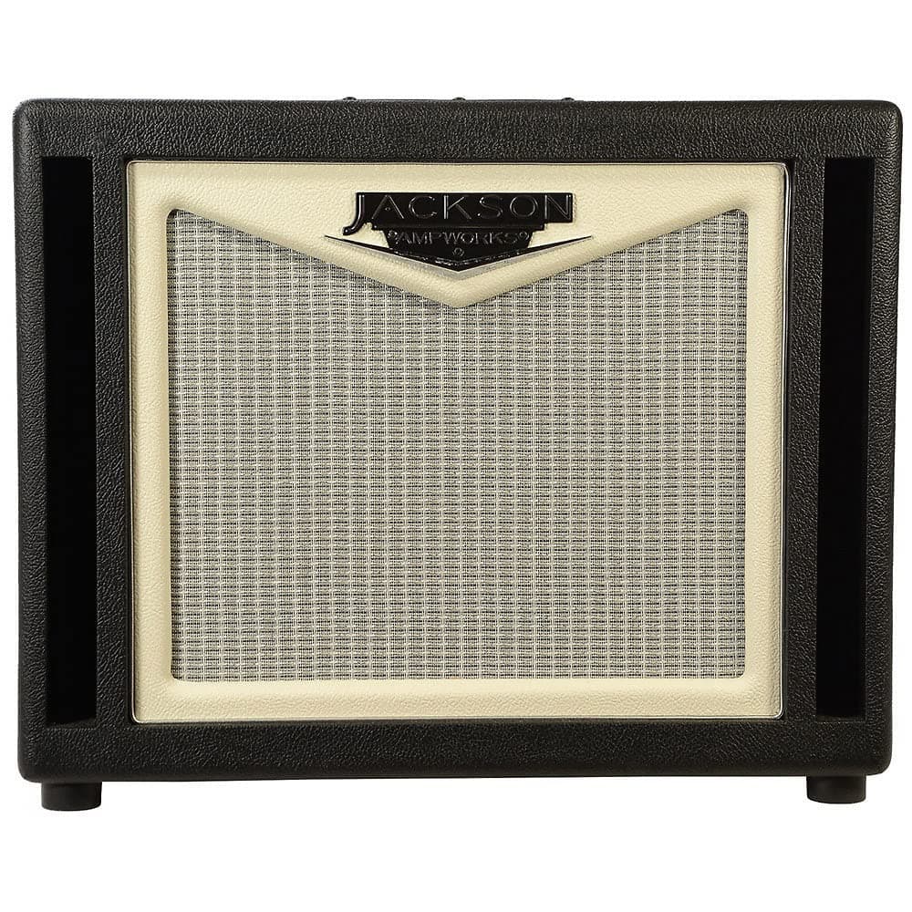 Jackson Ampworks 1x12 Ported Cabinet w/WGS Platinum Speaker Black & Ivory