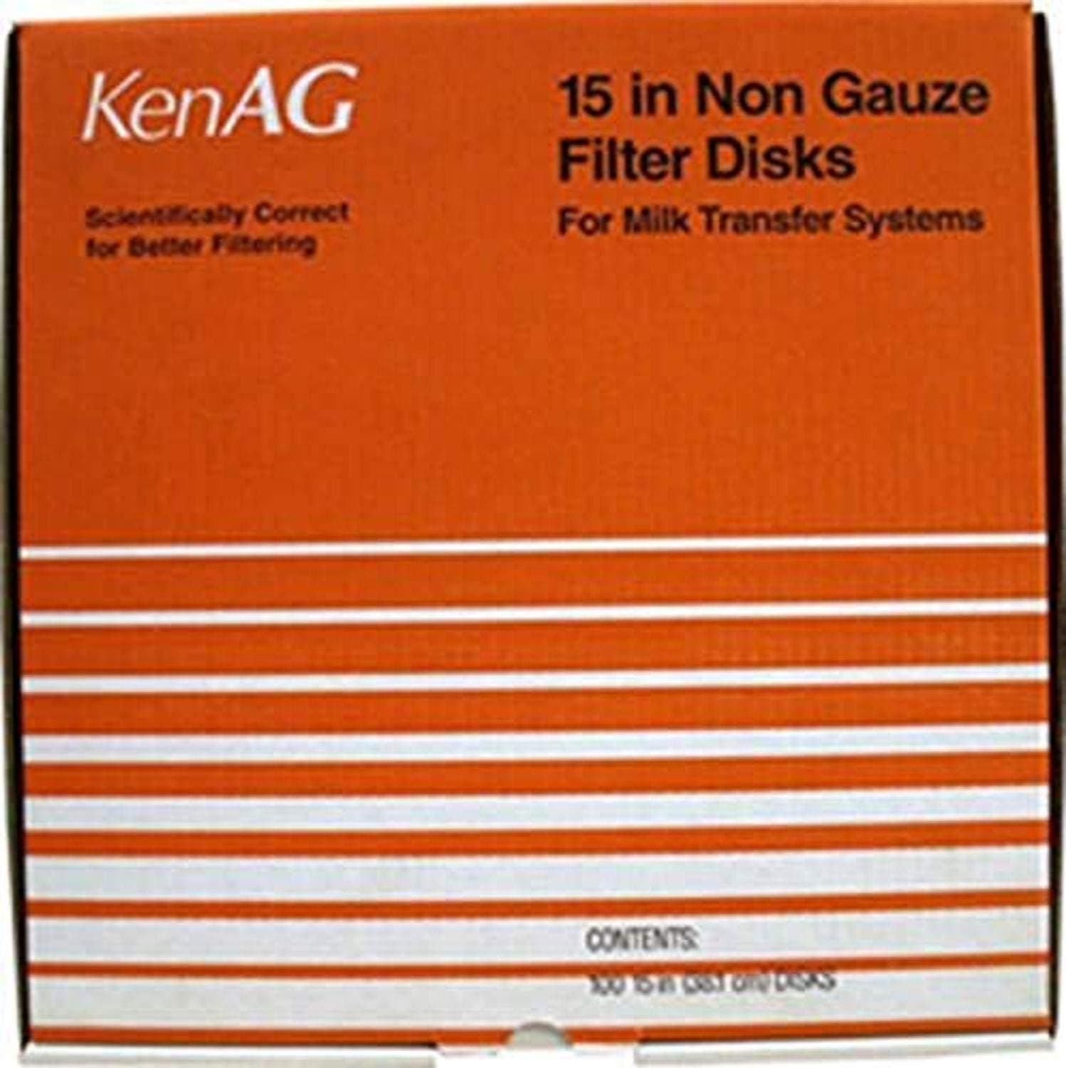D532 030957 Non Gauze Disk Milk Filter, Tan