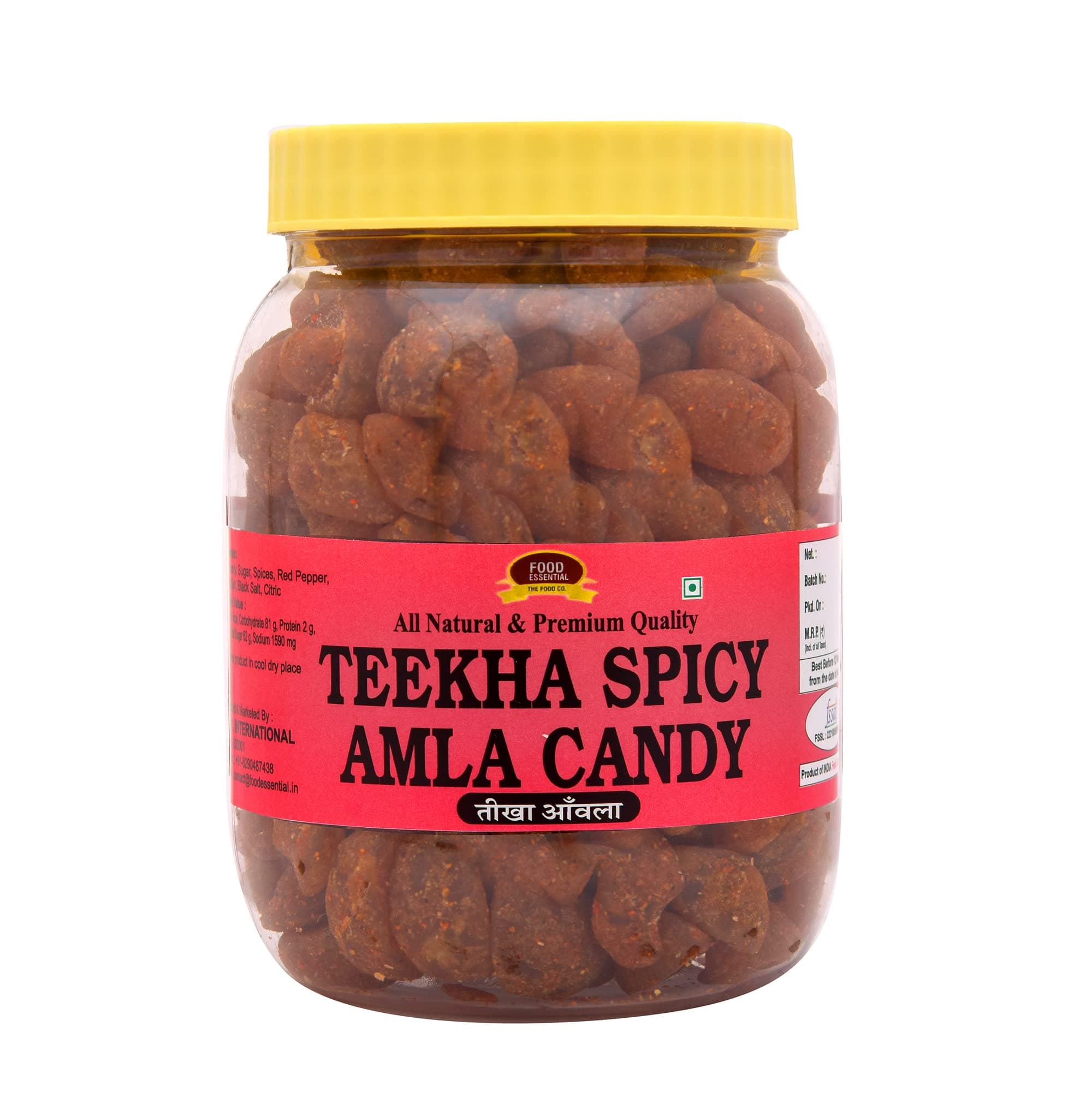 Theekha Spicy Amla Candy 500 gm.