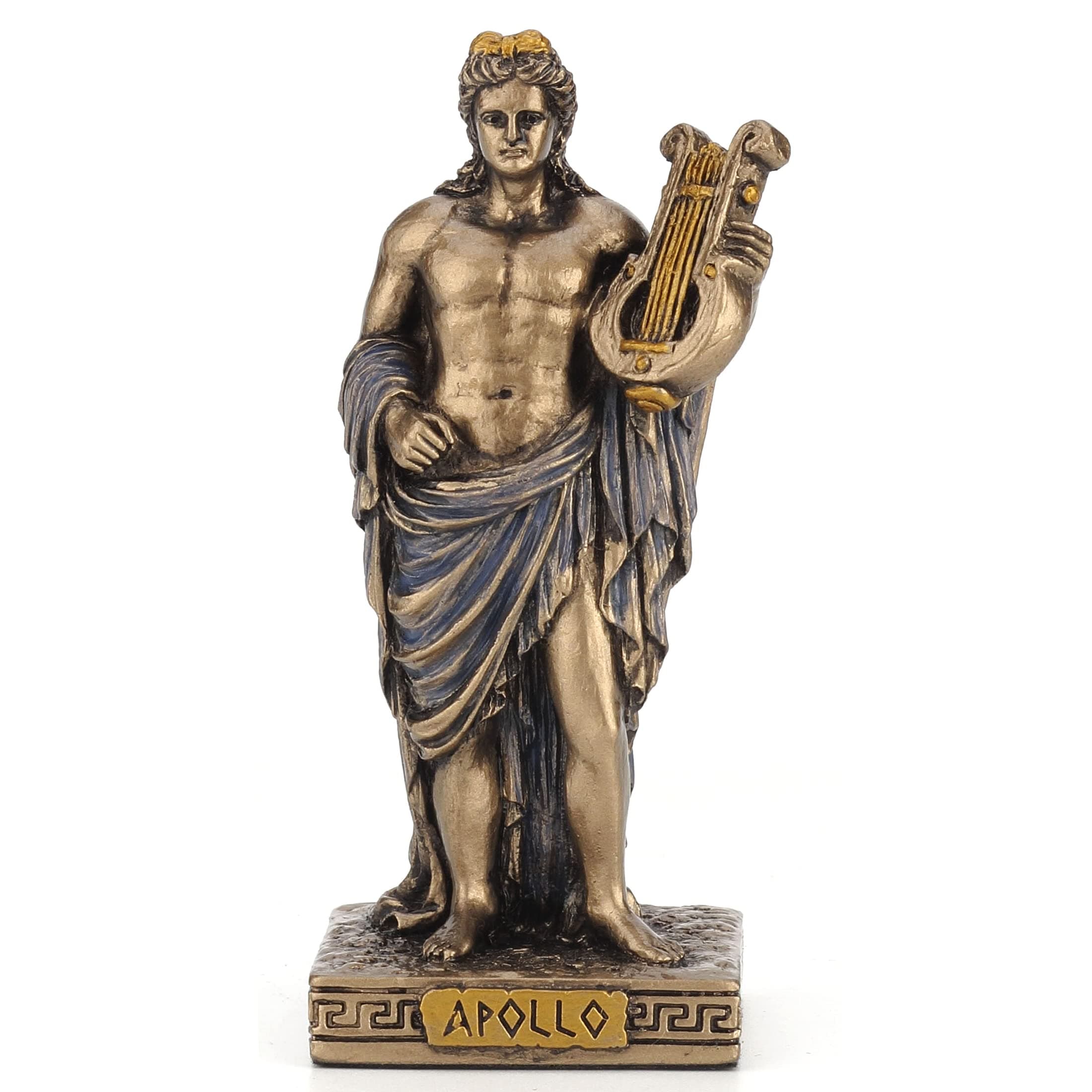 Veronese Design Greek Gods Miniature Figurine (Apollo, Bronze)