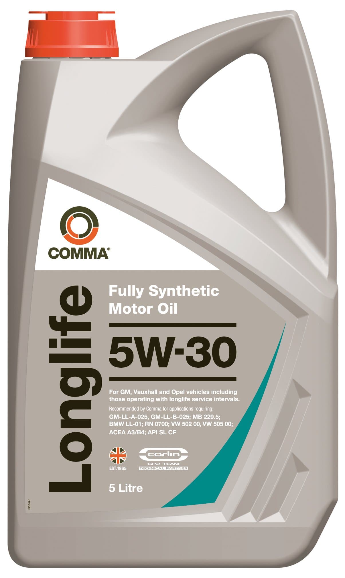 GML5L 5L Long Life Fully Synthetic 5W30 Motor Oil