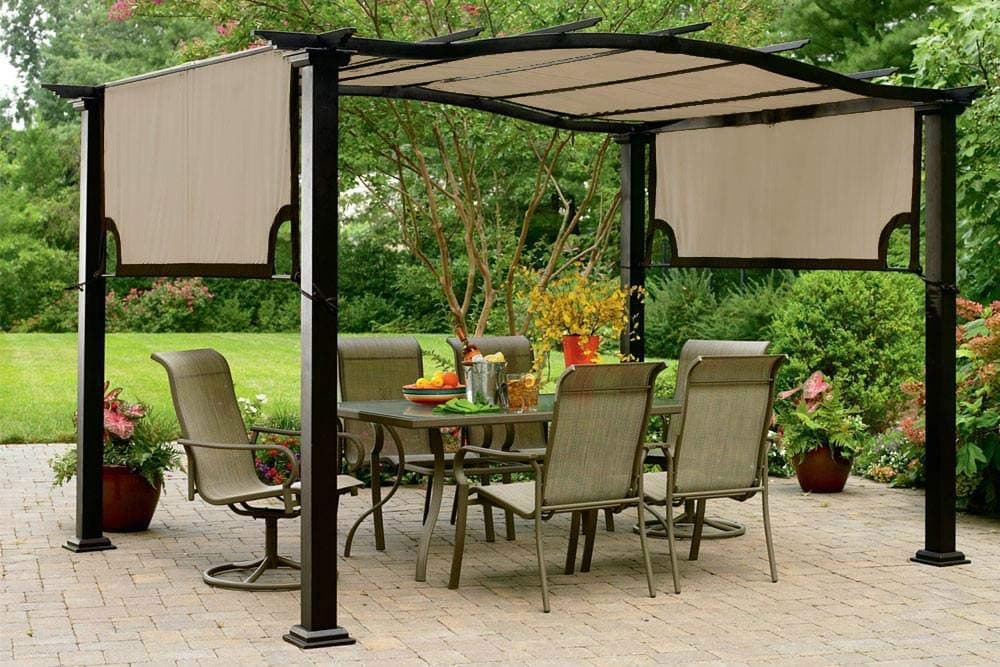 Kmart Essential Garden Curved Pergola Replacement Canopy - High Grade 300D