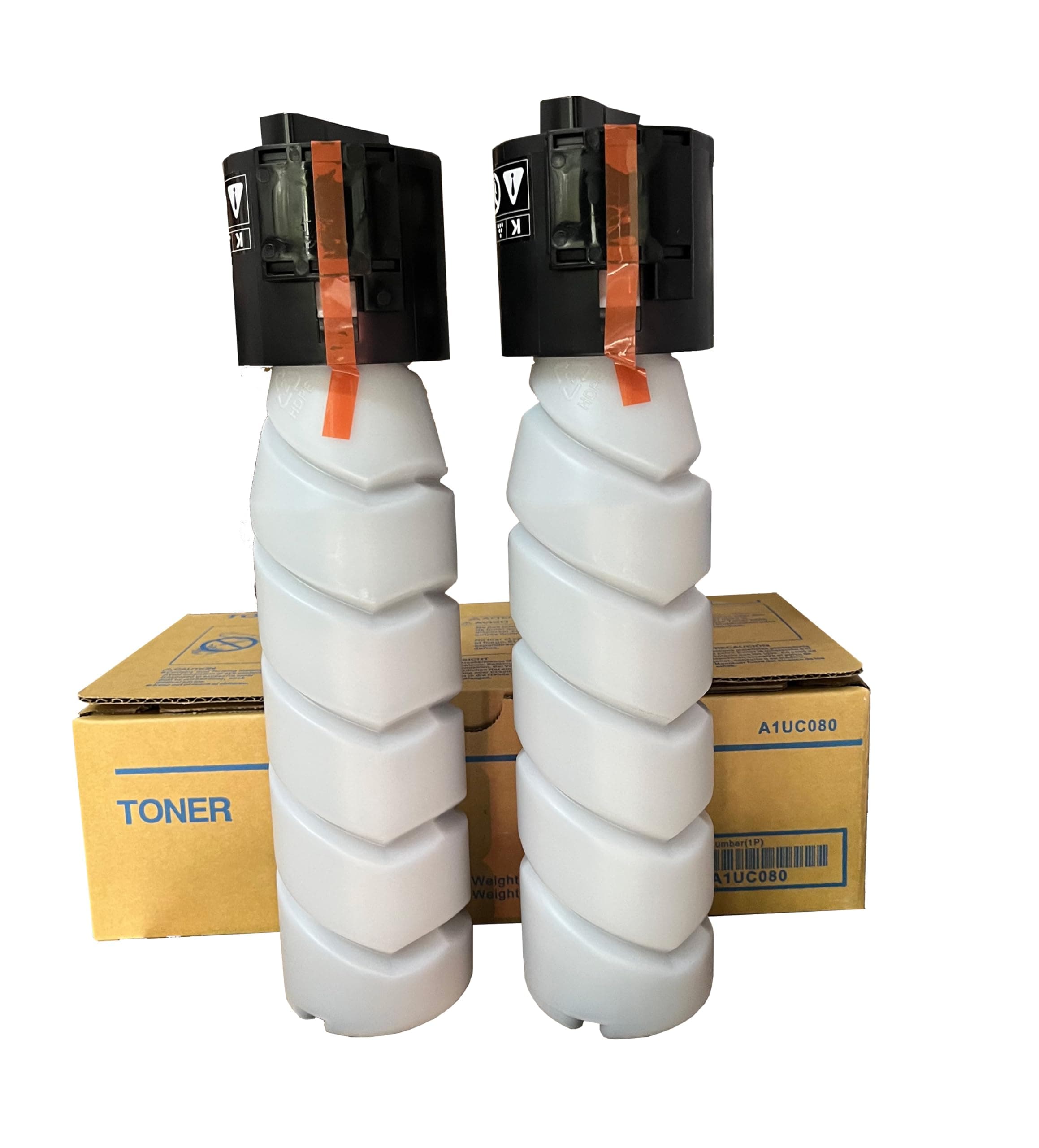 TN118 Toner Cartridge Compatible for Konica Minolta Bizhub /164/165/185/195 / 206/215 / 226/7718 Photocopier Pack 2 Pcs Black Ink Toner 260grm Pack 1 Cartridge