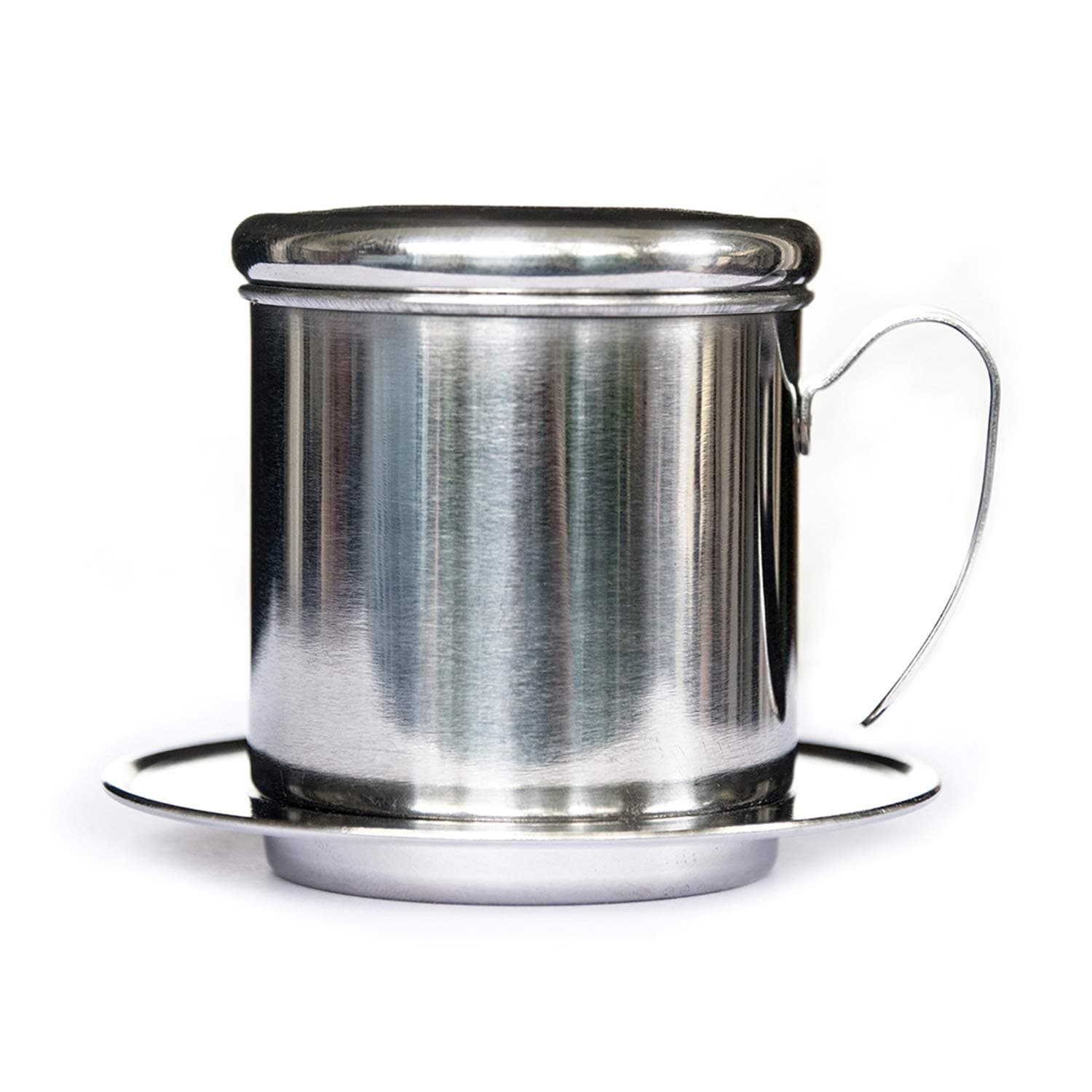 Vietnamese Coffee Filter (Phin Ca Phe) - Stainless Steel, Capacity: 6 Oz / 170 ml.