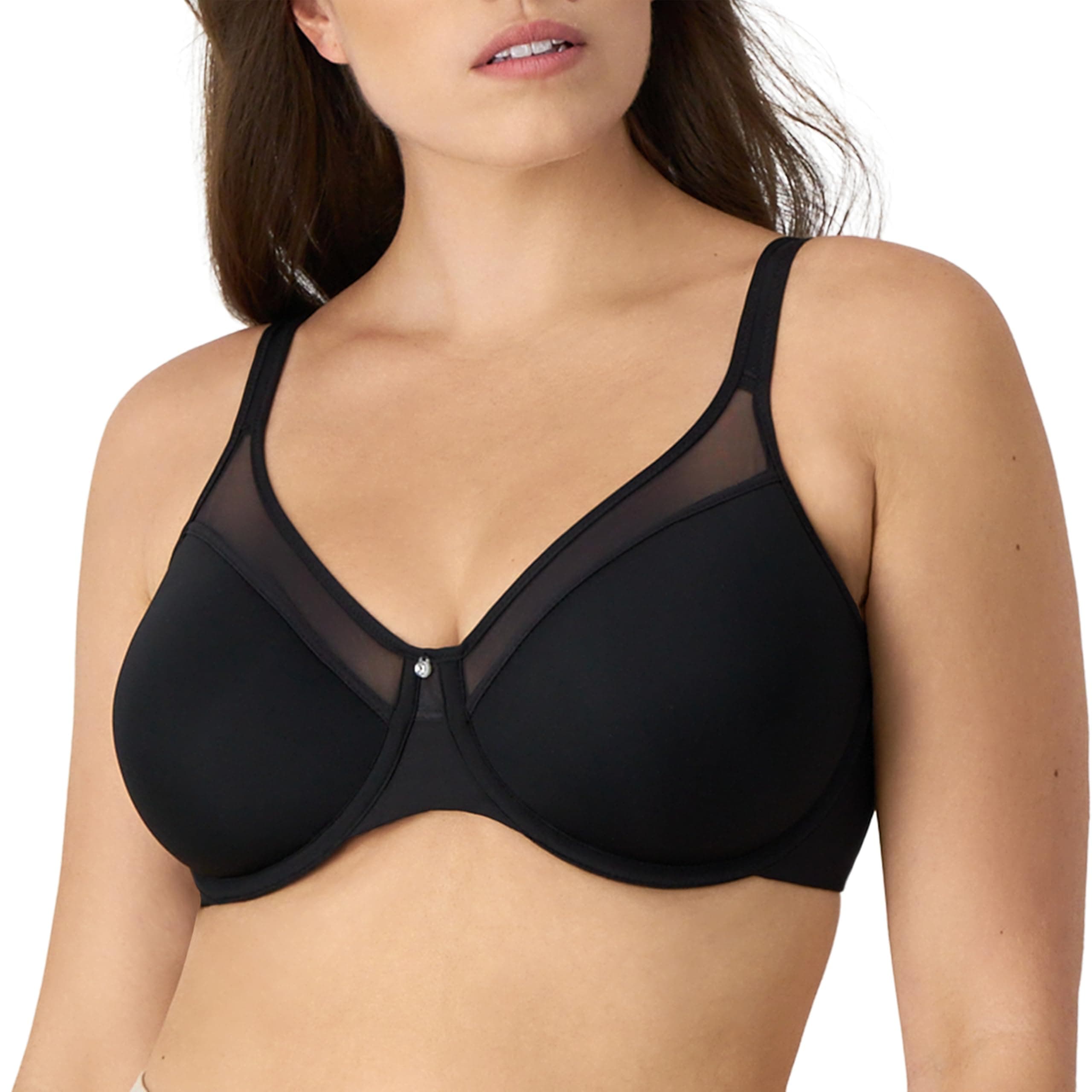 Women's Seamless Underwire Bra, One Smooth U Smoothing Underwire Bras for Women, Convertible Straps, Ultra Light
