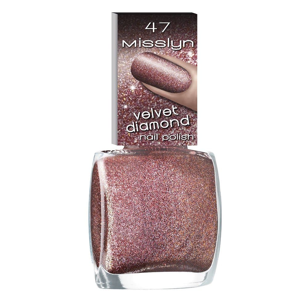 Misslyn Velvet Diamond Nail Polish No. 47 Bright Love 10 ml