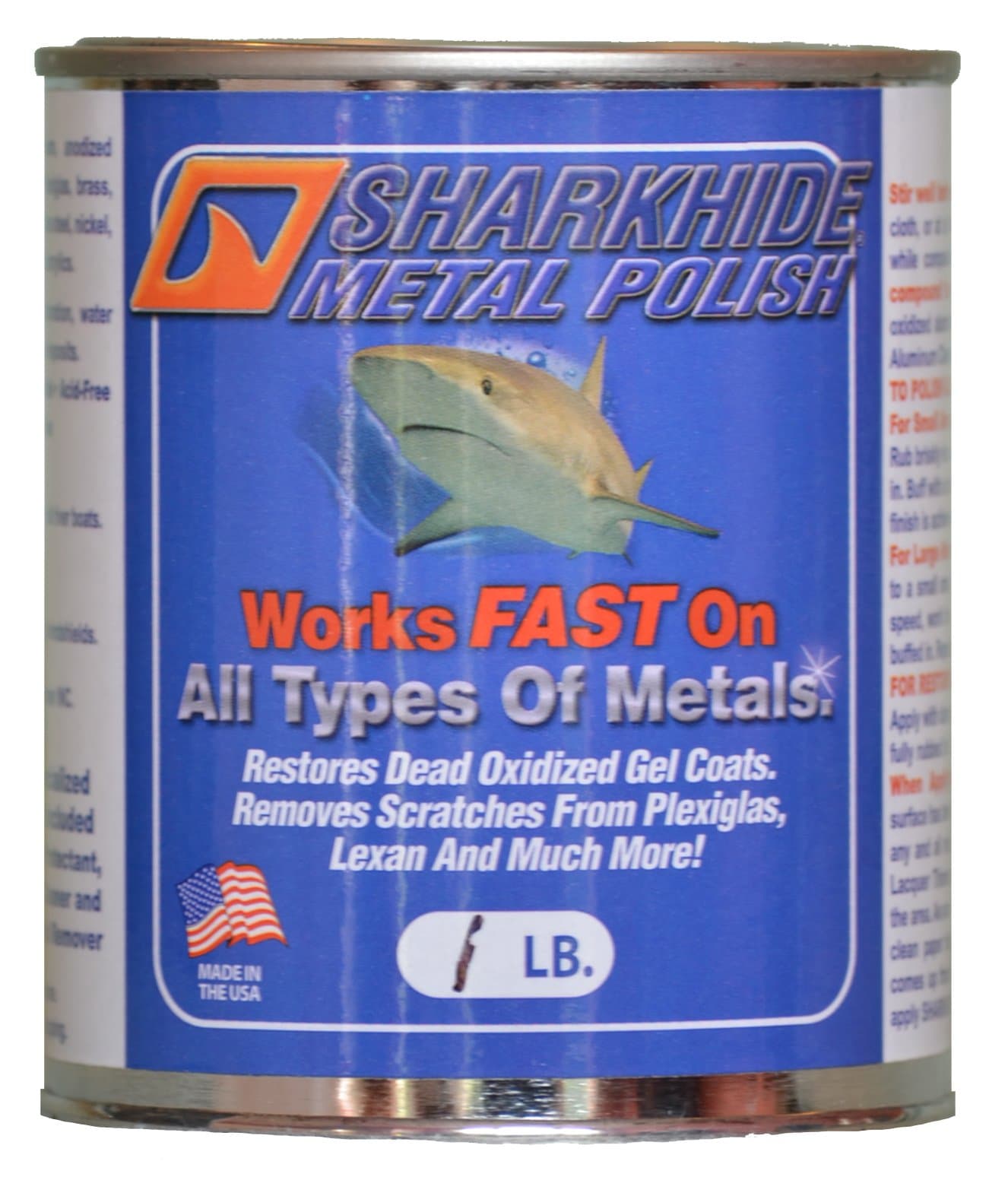 Sharkhide Metal Polish 1lb