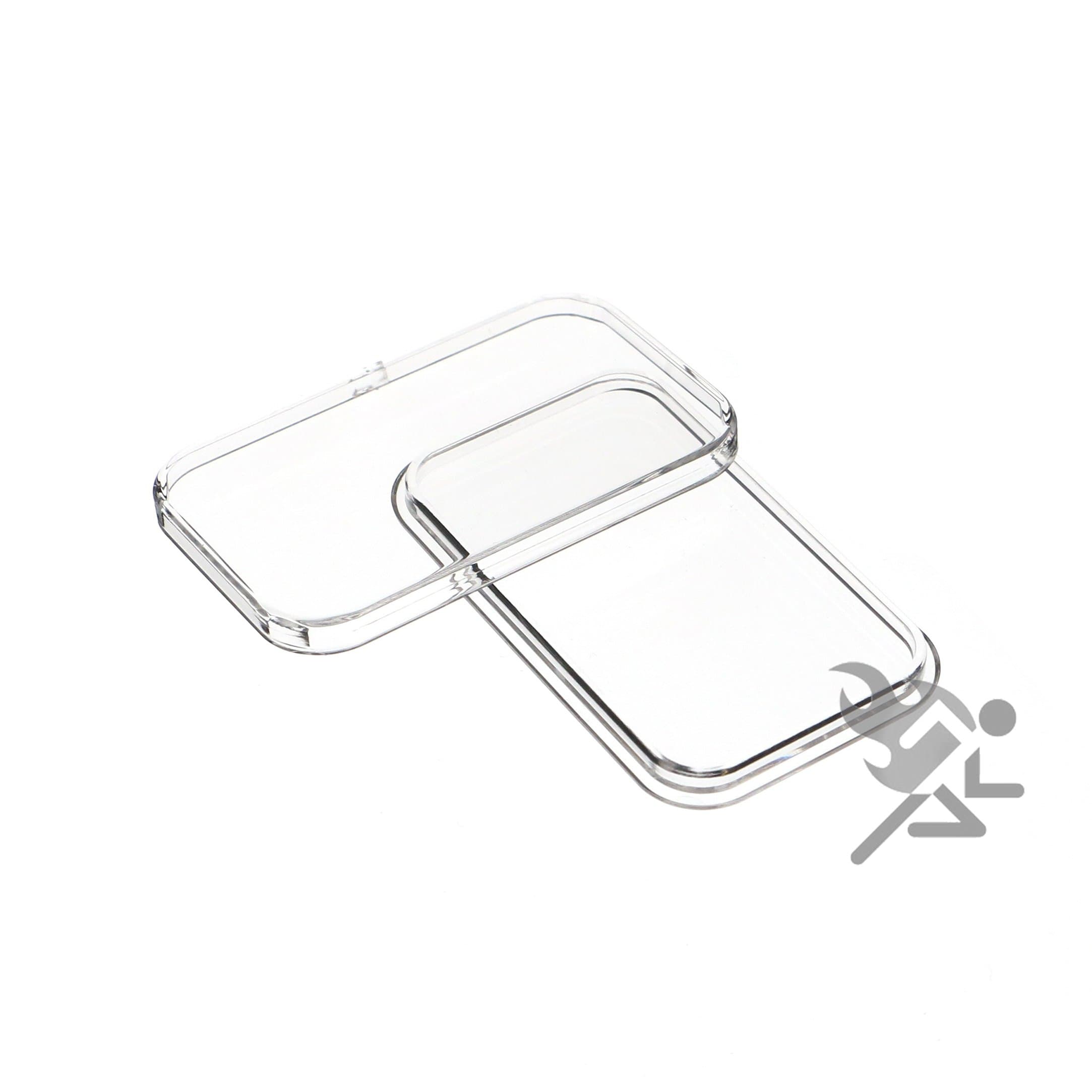 Air-Tite (1oz Silver Bar) - (25) Bar Direct Fit Coin Holder Capsules for 30ml Silver Bar One Troy Ounce Bar