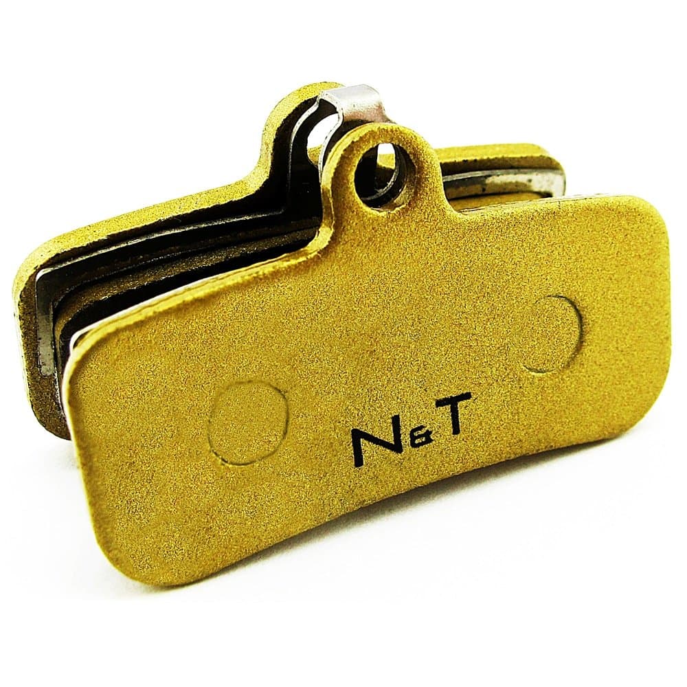 Noah And TheoNT-BP018/SI Sintered Disc Brake Pads fit Tektro Dorado 4P HD-E720, HD-E725, Orion 4P HD-M735 (Front Orion P 4+2 calliper only), Orion 4P HD-M745. Tektro Q10YS and Q11TS compatible.
