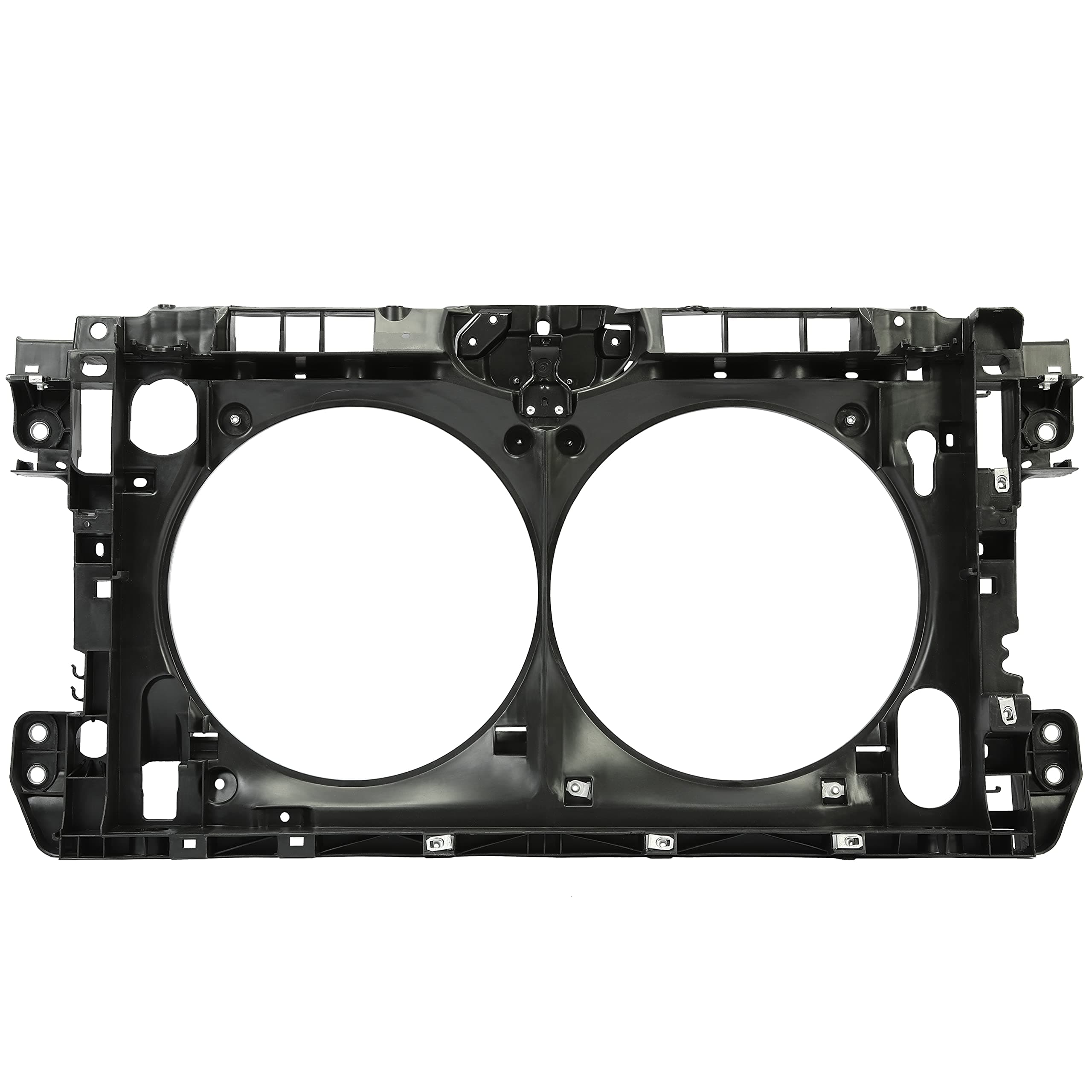 ECOTRIC Black Radiator Support Assembly Compatible with 2010-2013 Nissan Altima 2009-2014 Maxima Replacement for NI1225185 625009N00A Radiator Brace