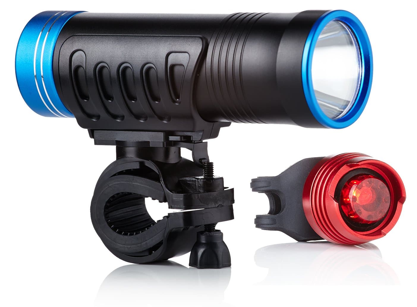 Camden Gear Bike Lights LED VIVID XVI Light. 200 Lumens Bright, Easy to Fit LED Bicycle Lights. Front and Back