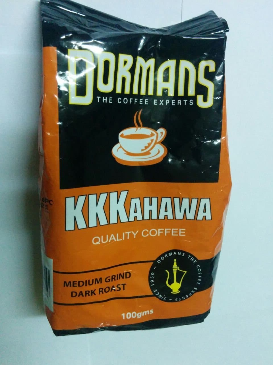 Finest Kenyan Dormans Kahawa Medium Grind Medium Roast Ground Coffee (Kenya) - 100 grams