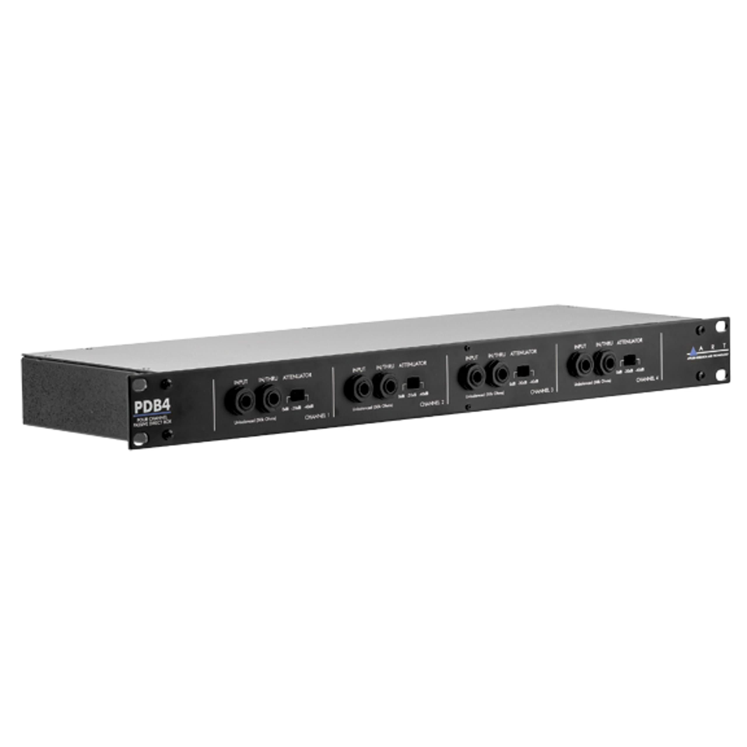 Pro Audio Pdb4-4-Channel Passive Direct Box