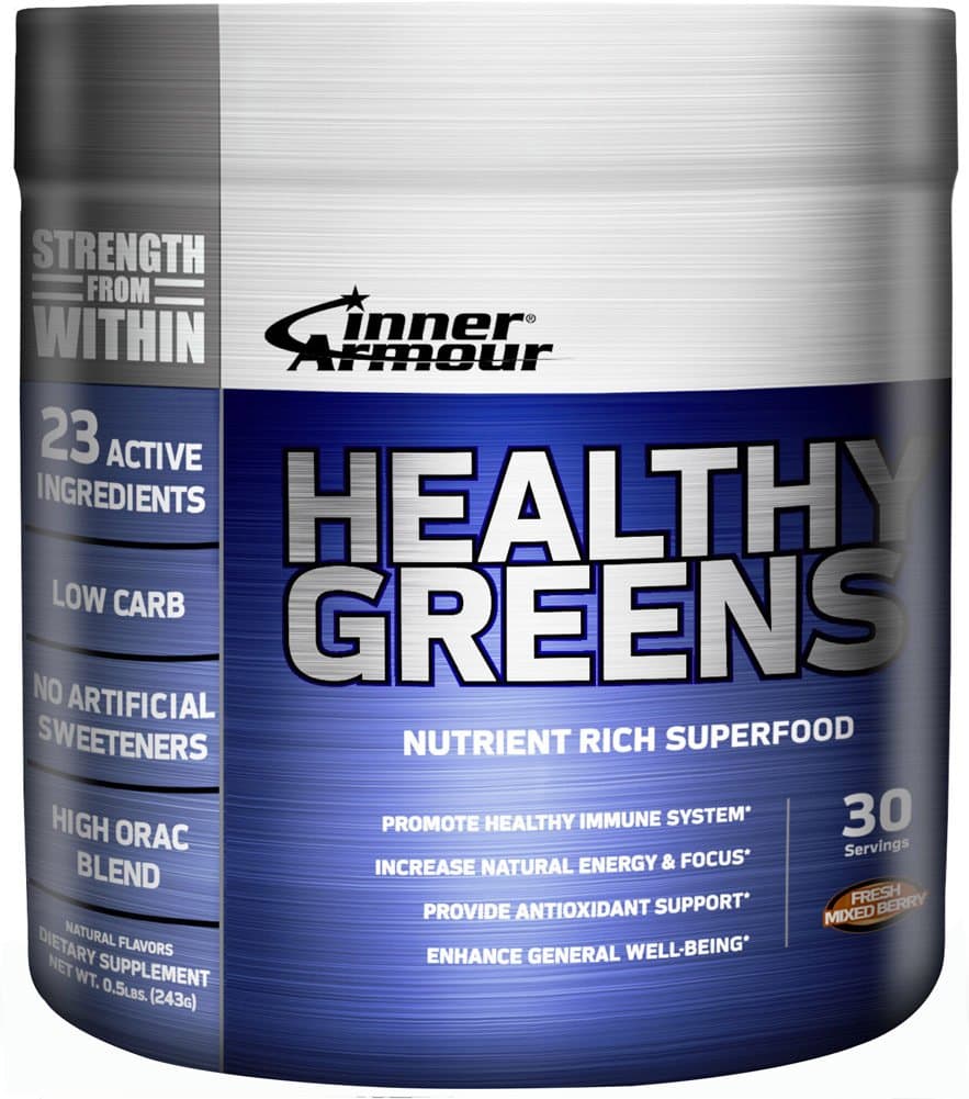 Inner Armour Healthy Greens Mixed Berry-30 Powder