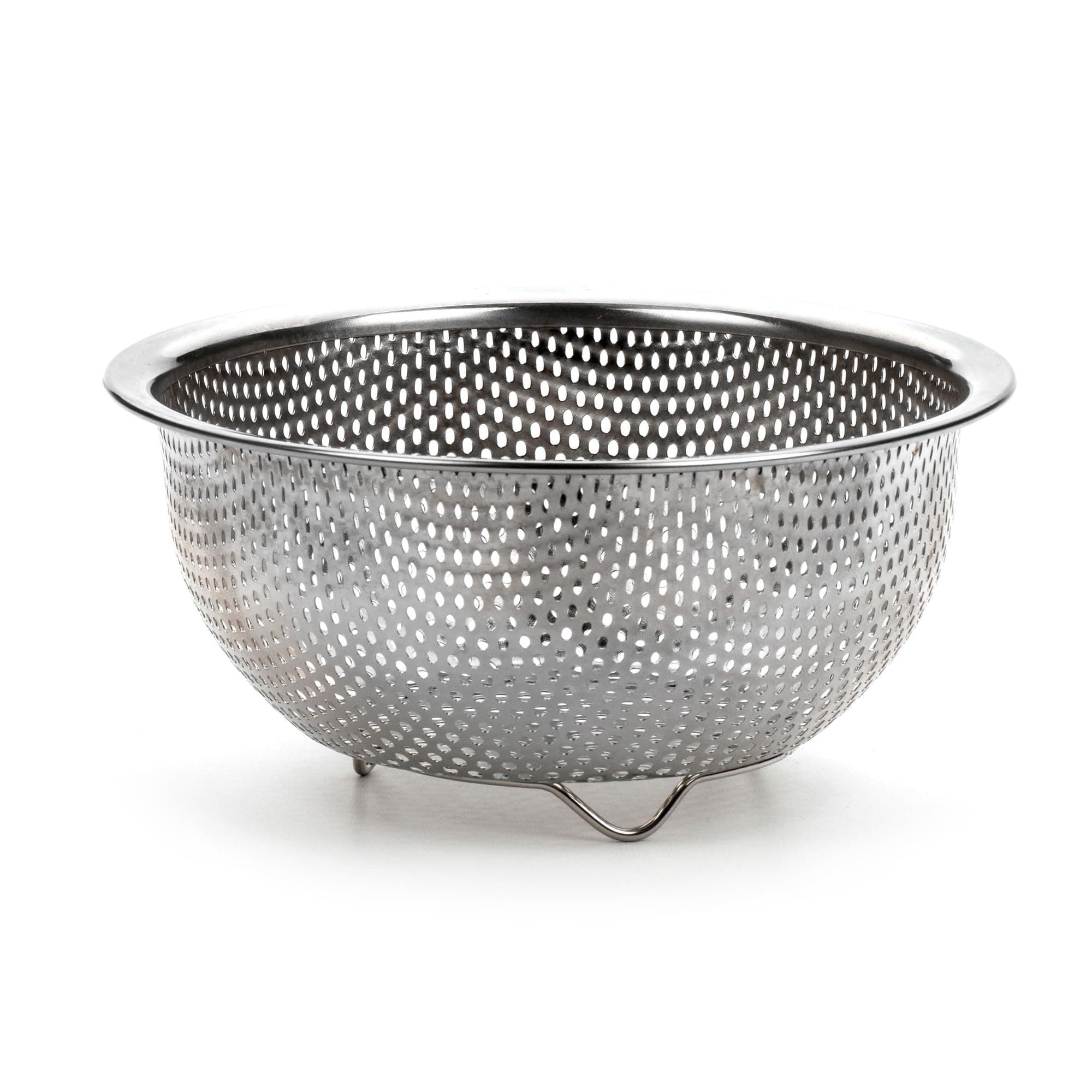 Endurance Kitchen Collection Colander Strainer, Berry, Pierced Stainless Steel
