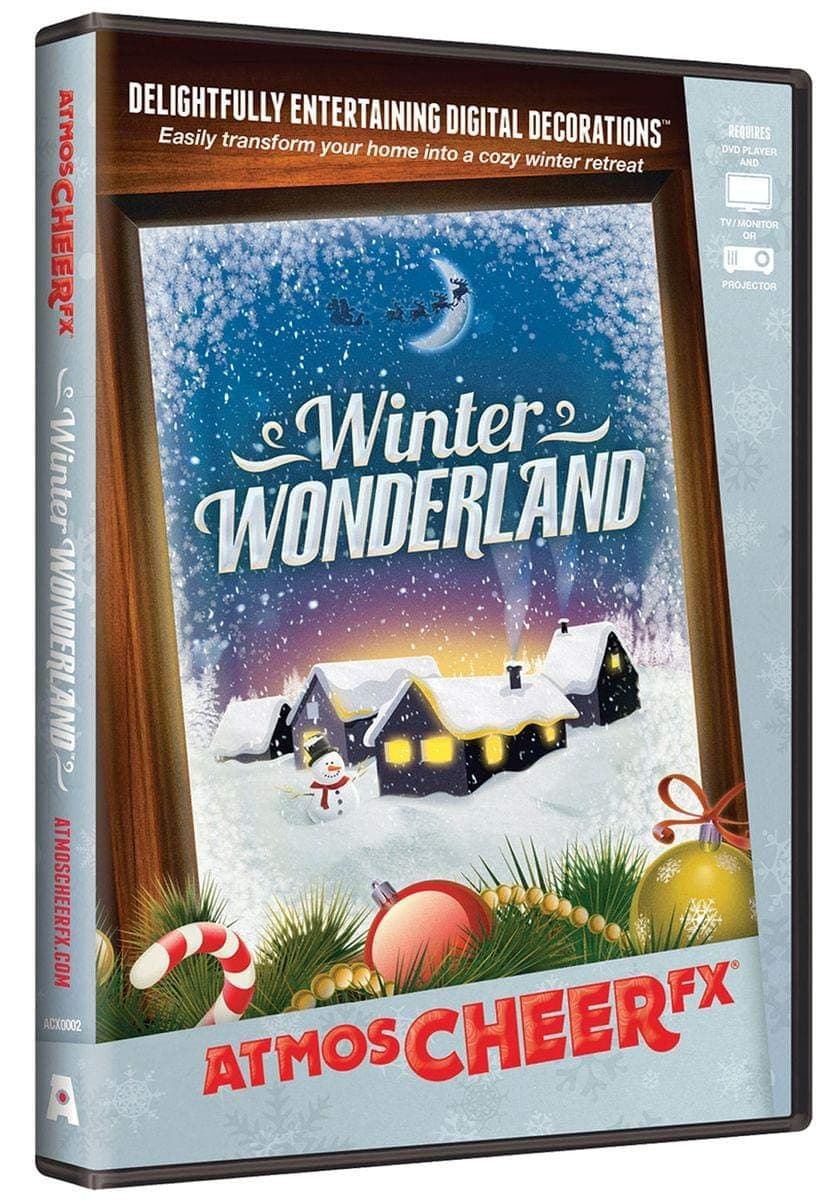 AtmosFX Winter Wonderland Holiday Digital Decorations …