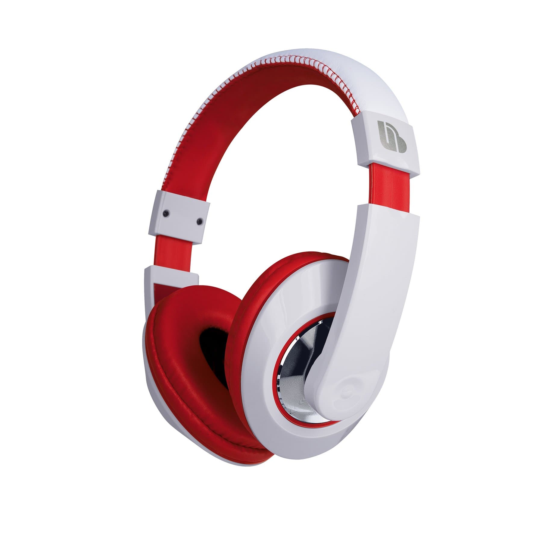 Urban Beatz Tempo Stereo Headphones - Red/White (M-HL852)