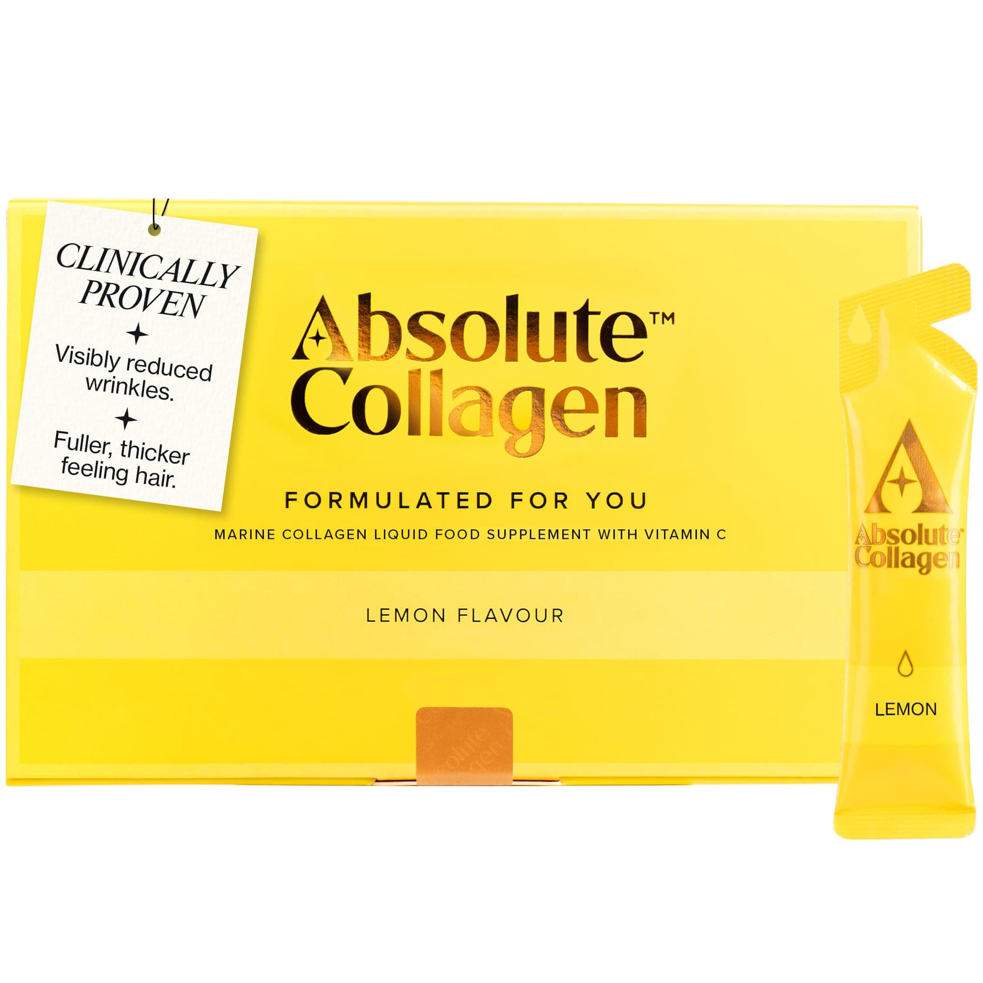 Absolute Collagen Marine Liquid Collagen Supplement for Women - 8000mg Collag...