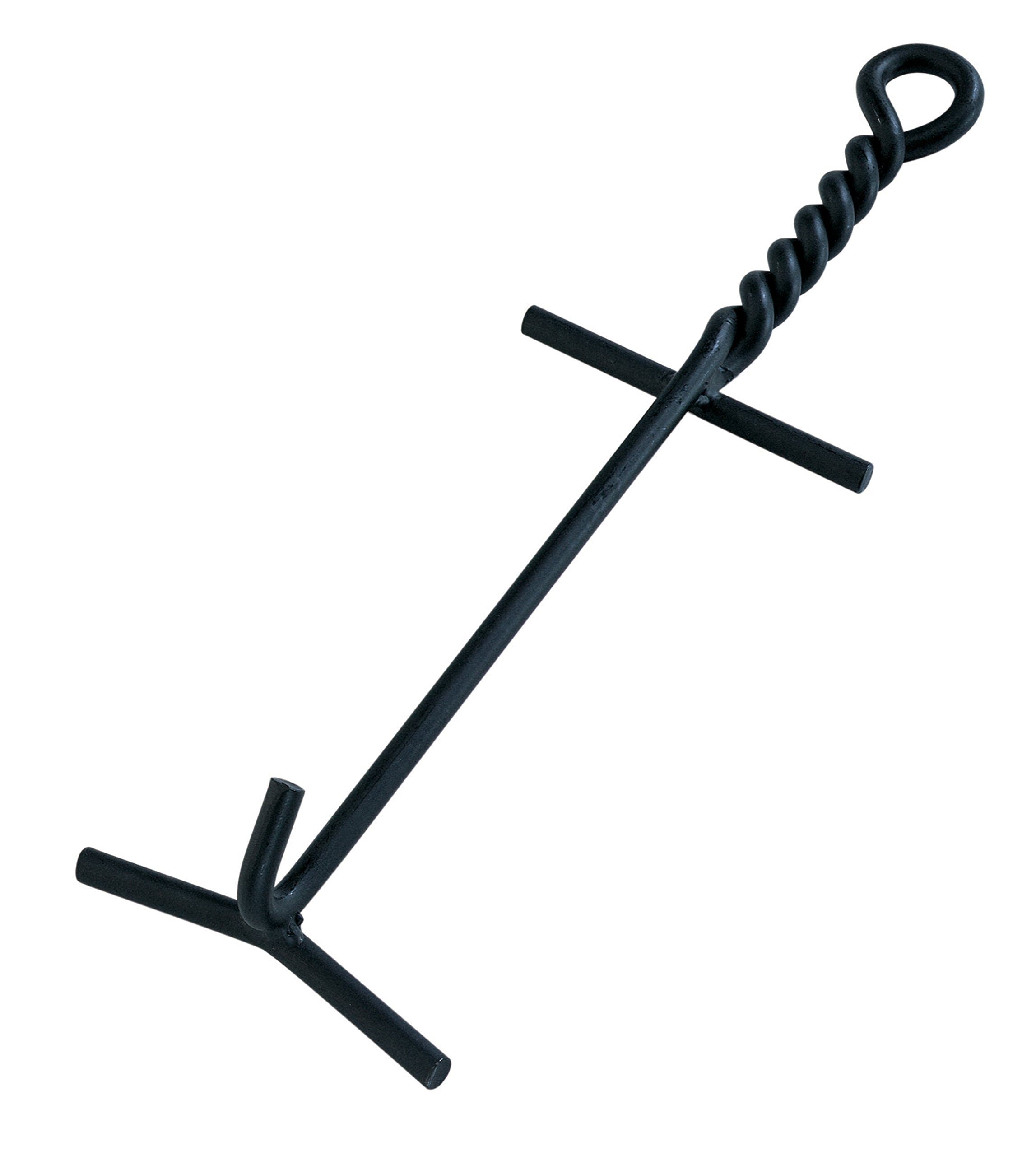 Camp Dutch Oven Lid Lifter. Black 9 mm bar Stock For Lifting & Carrying Dutch Ovens. (Black Finish), Model Number: A5