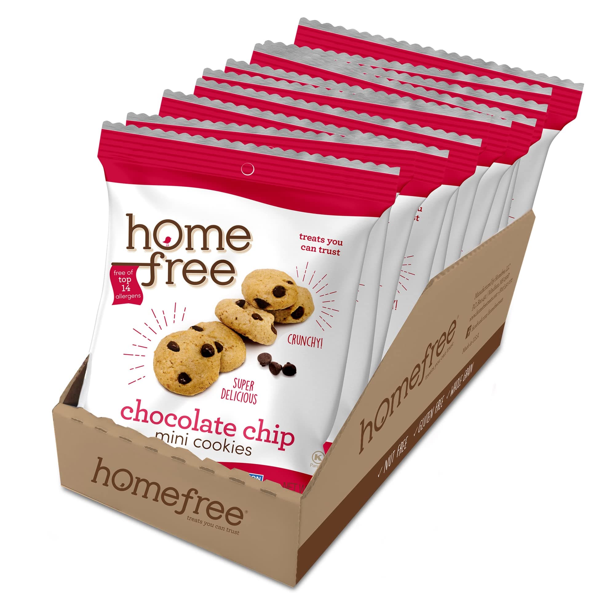 Homefree Treats You Can Trust Mini Gluten Free Cookies