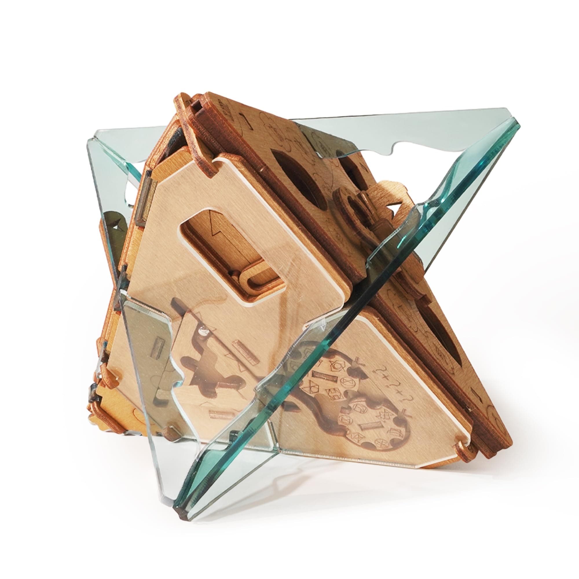 Anti-Gravity - Escape Room Game - Wooden Puzzle Box - 3D Brain Teaser Puzzle - Treasure Box