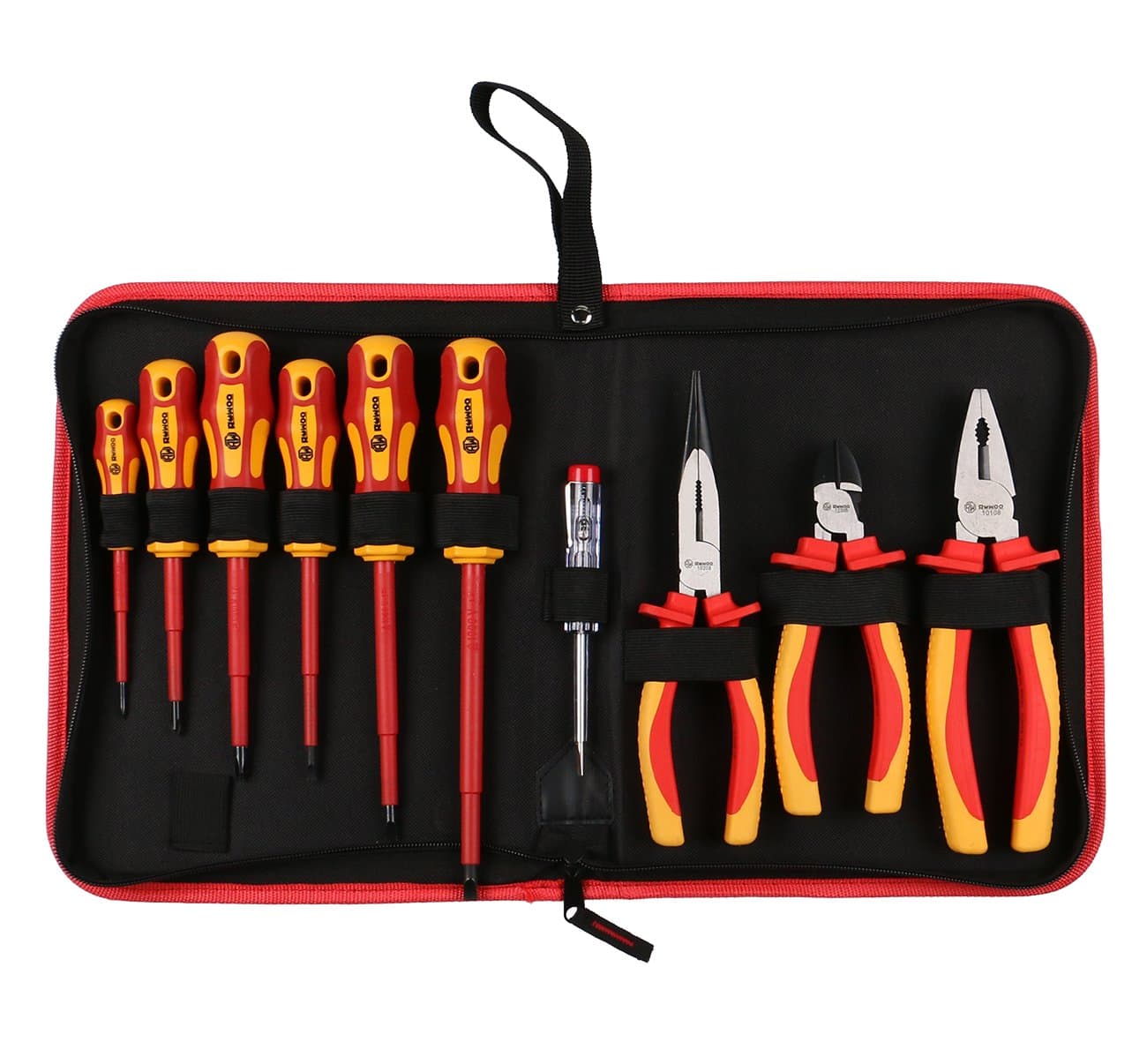 Z14010 10-Piece 1000V VDE Insulated Electrician's Tools Set