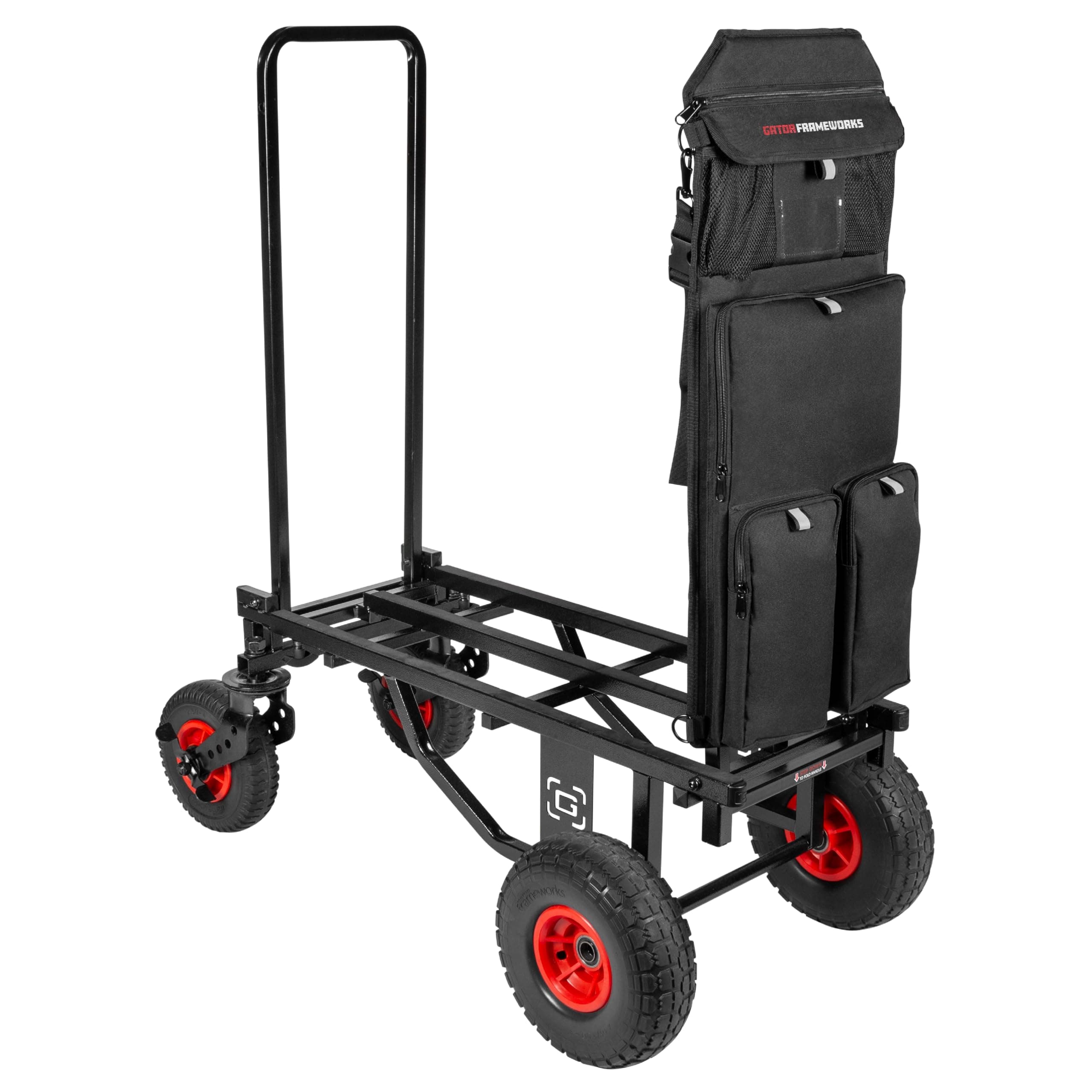 Gator Frameworks 7-Pocket Slip-On Accessory Bag for Gator Frameworks Utility Carts, (GFW-UTL-CART-ACCBAG)