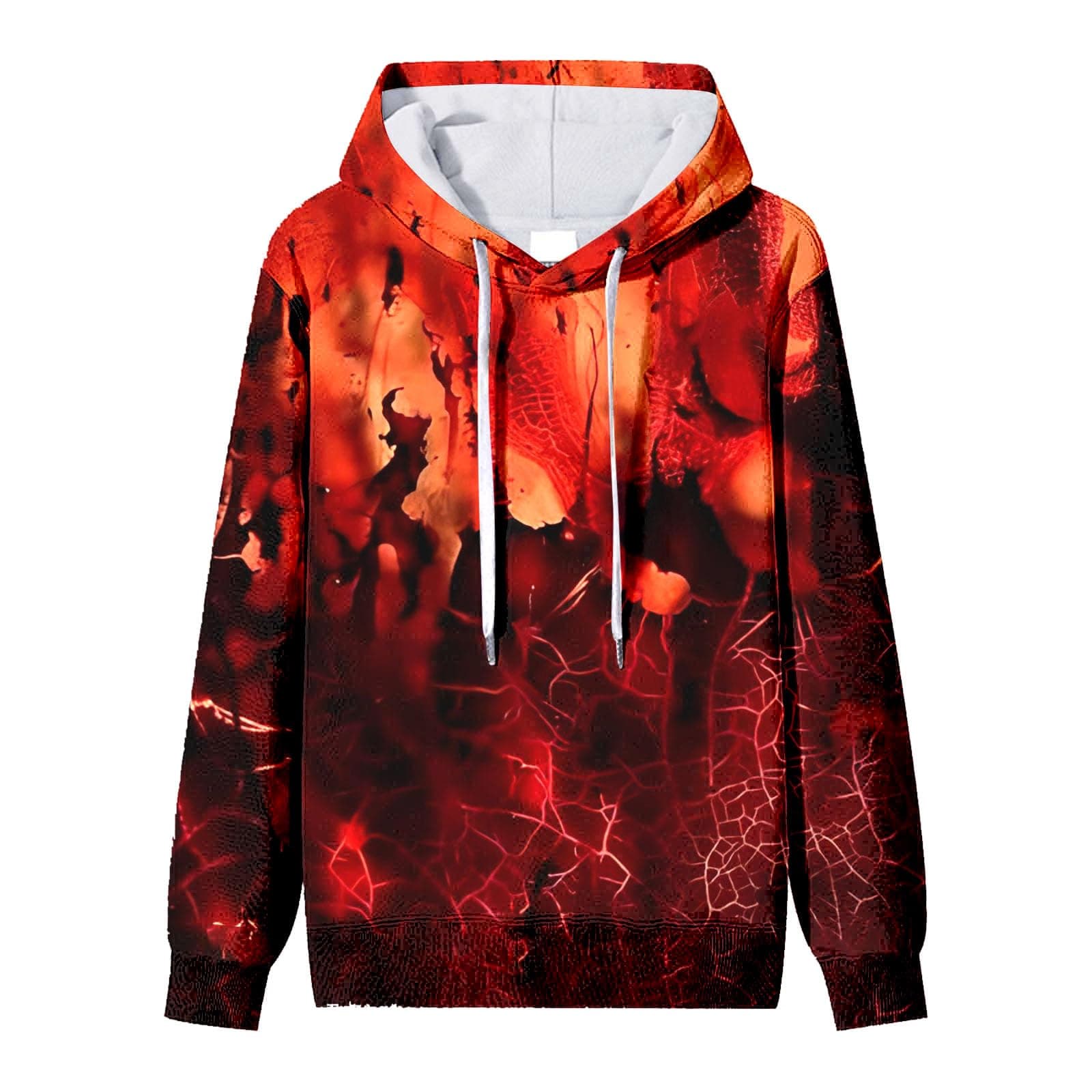 iTNHFPMen's Casual Pullover Hoodie Loose Fit Hooded Sweatshirt Oversized Stain-Resistant Pullovers Soft Sweatshirt Patchwork Top Long Sleeve Hoody Casual Tops Novelty Shirt Work Sweatshirts