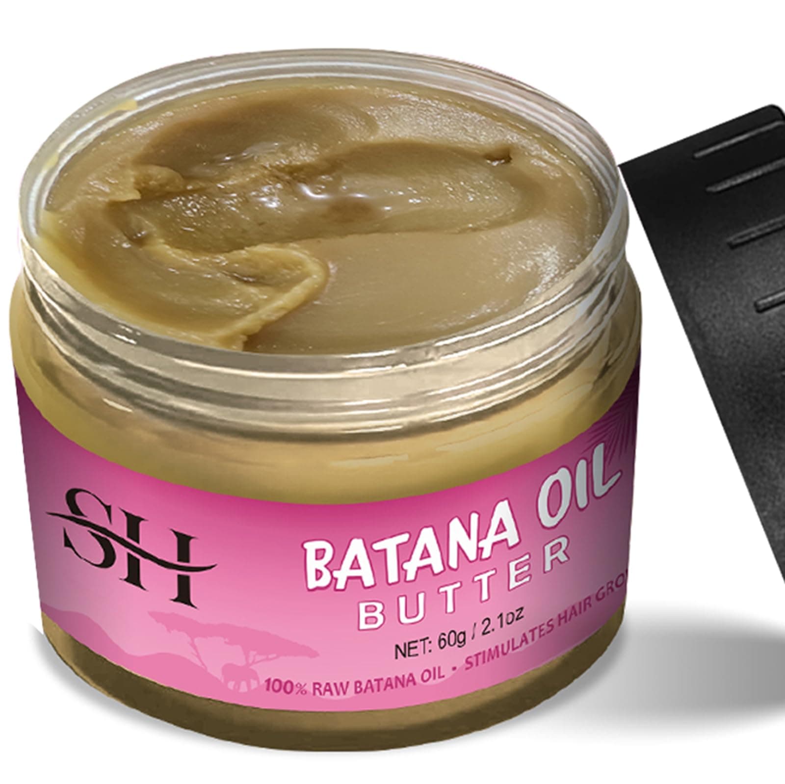 gowwim Batana Oil - Pure, Natural Hair Oil for Growth and Against Loss, Promotes Regrowth, 60g/2.1Oz