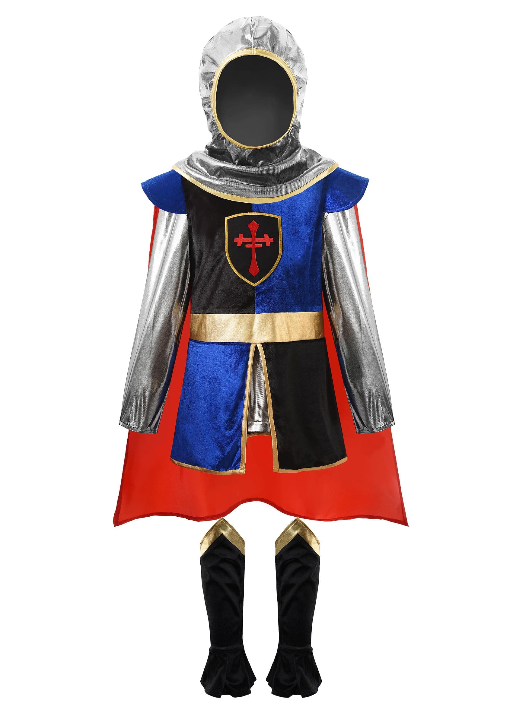 ReliBeauty Kids Knight Costume for Boys and Girls