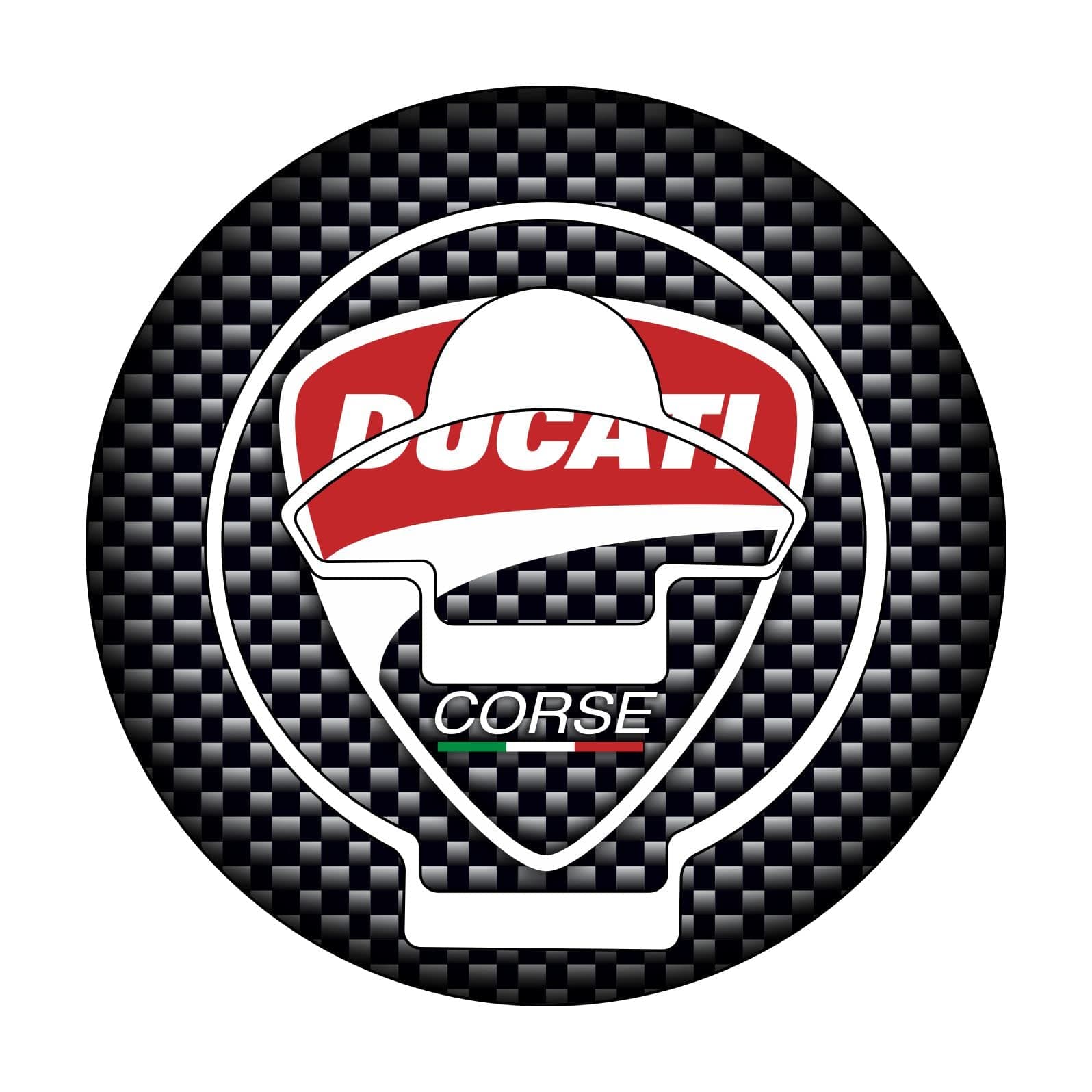 Protection Sticker Resin for FUEL CAP MOTORRAD Ducati Tank