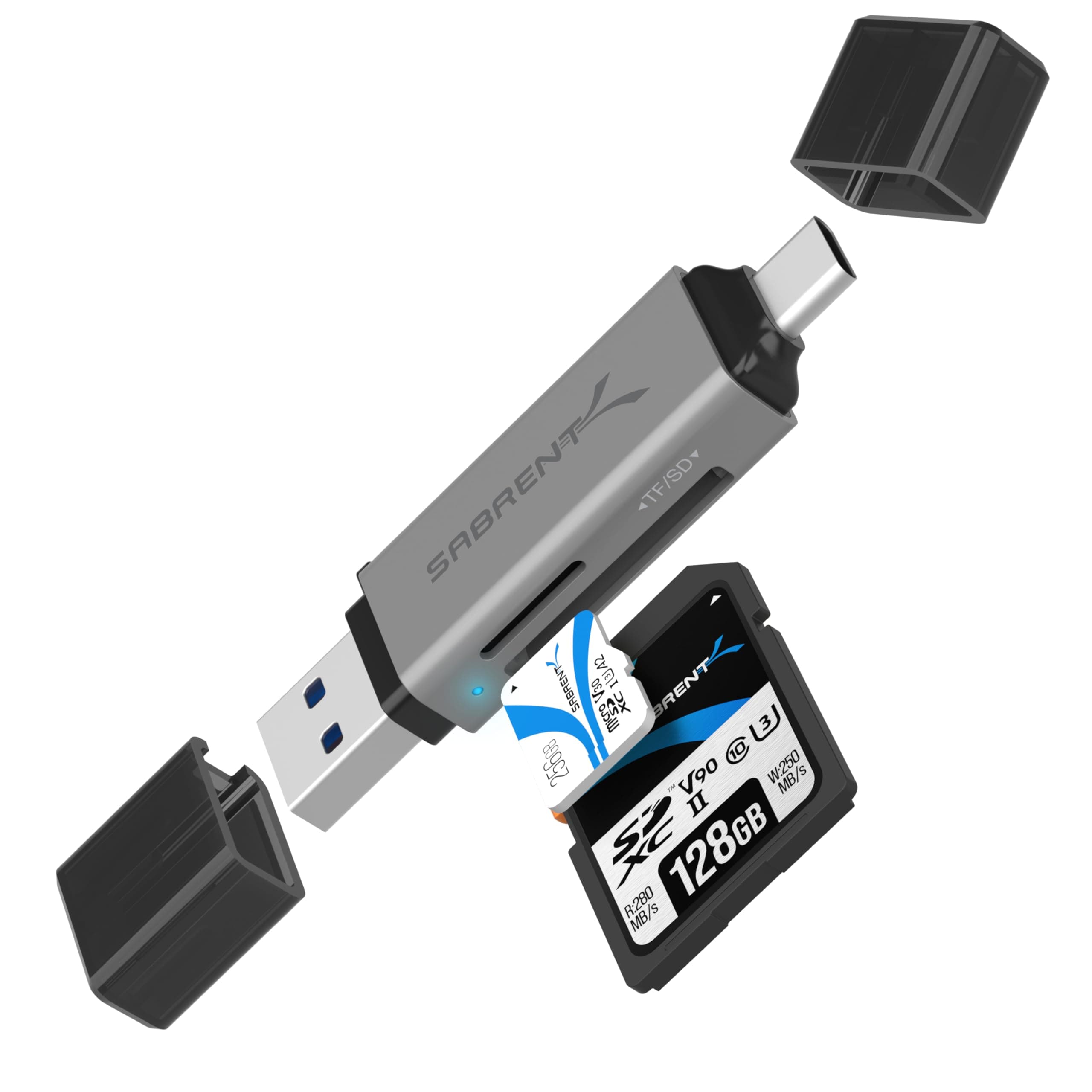 SABRENT USB 3.0  and USB Type-C