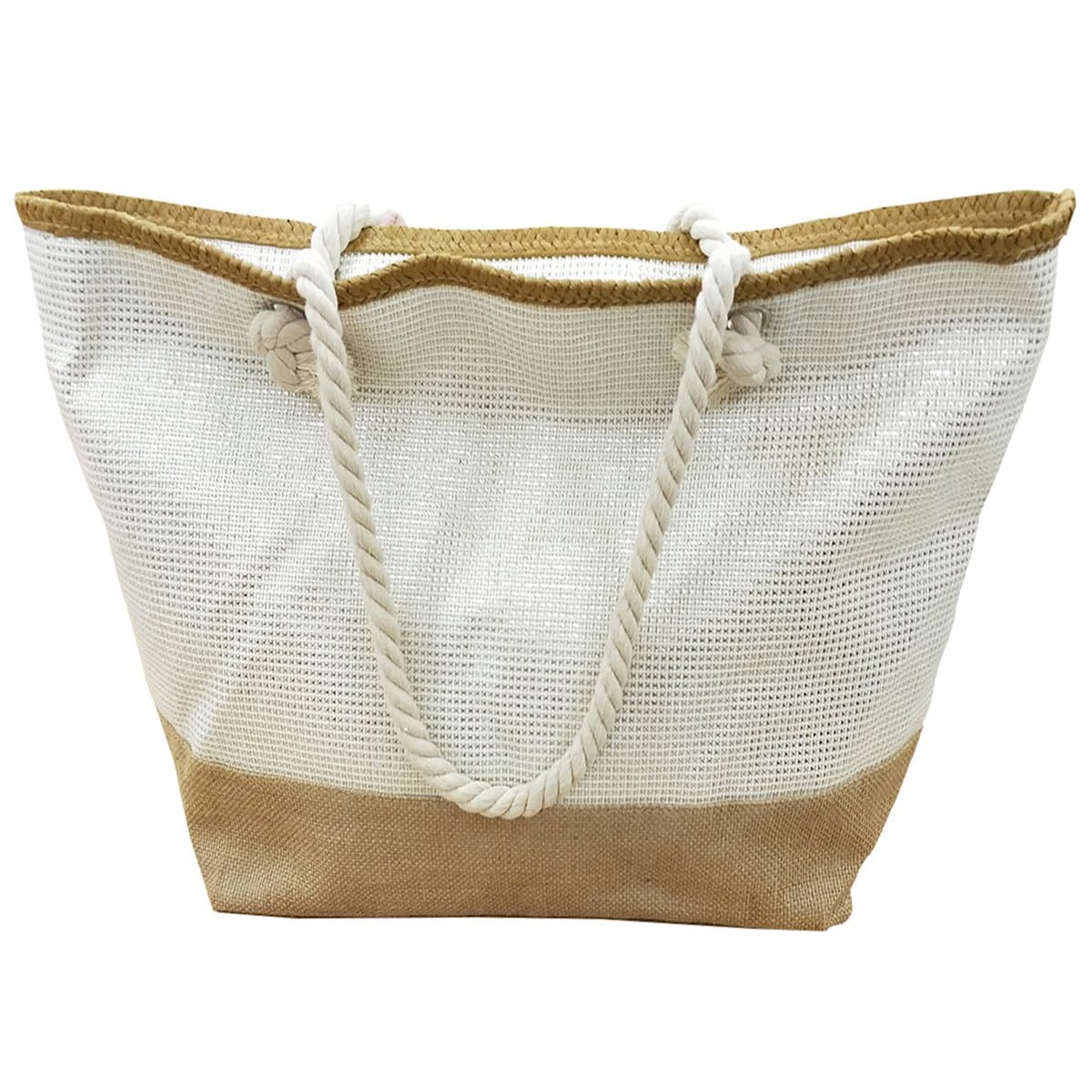 MeliMe large Beach Bag for Women Straw Beach Bags and Totes with Zipper for Pool Gym Travel Daily Tote Bag