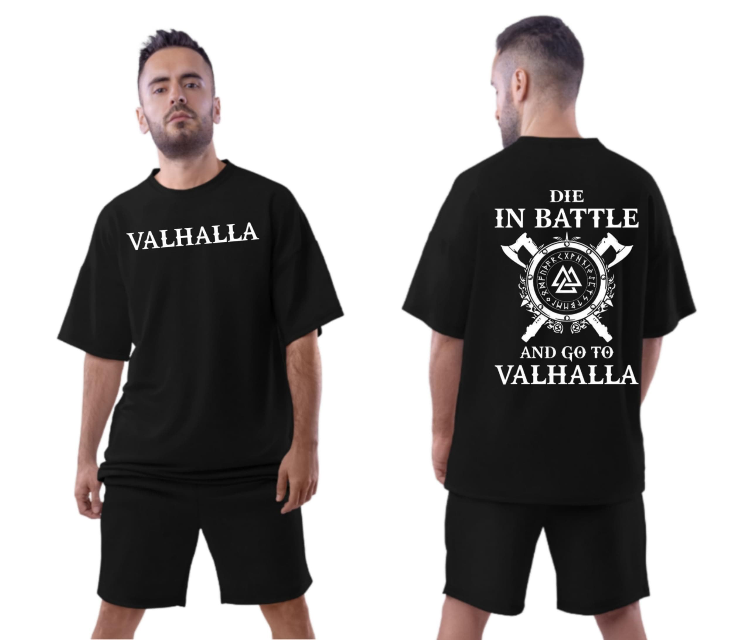 Be CrazyUnisex Oversized Anime T-Shirt for Men & Women | Naruto Gojo Game of Thrones, Vikings Printed Cotton Tee