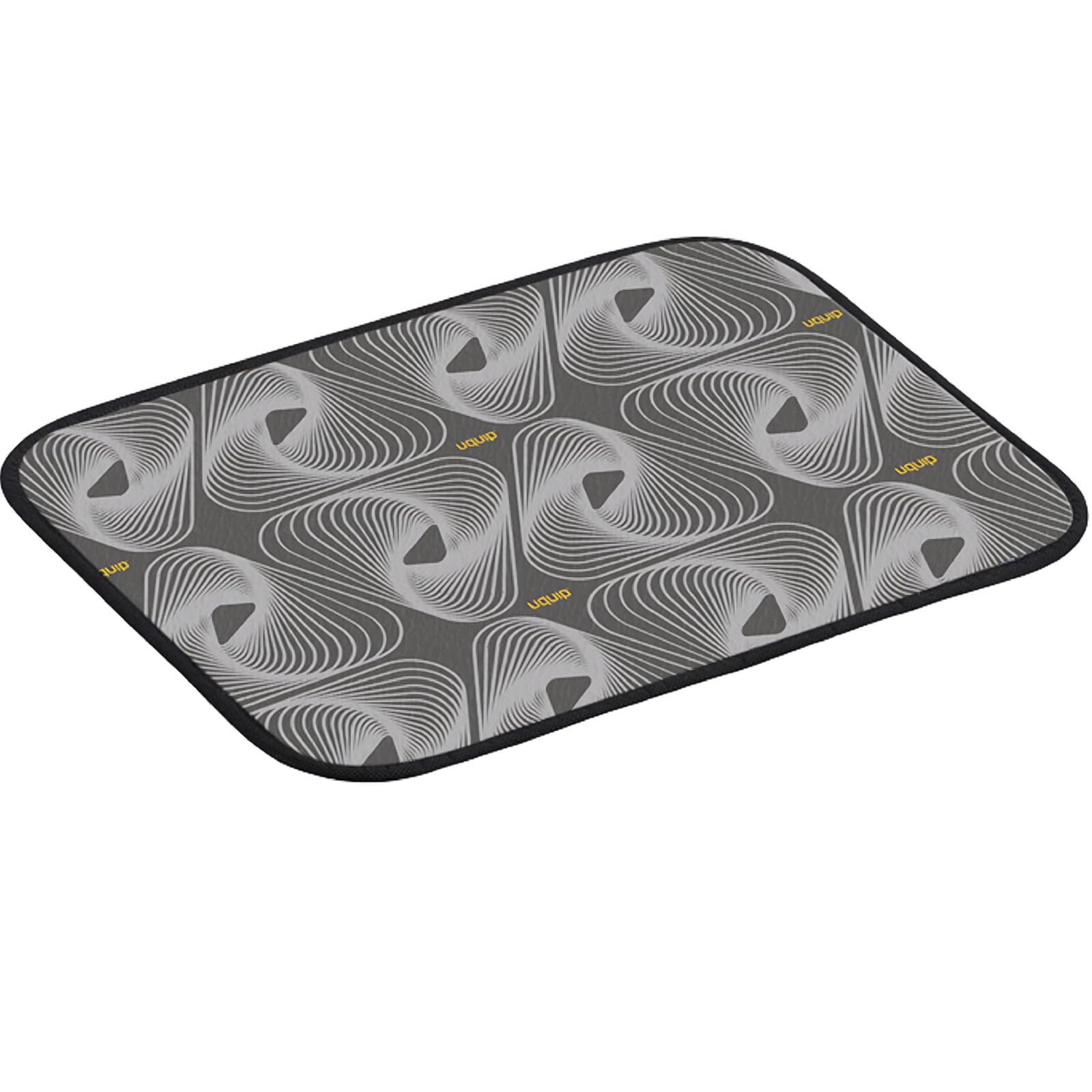 Uquip FLEXY 44 Seat Cushion for Camping and Outdoor Activities - Grey/Yellow