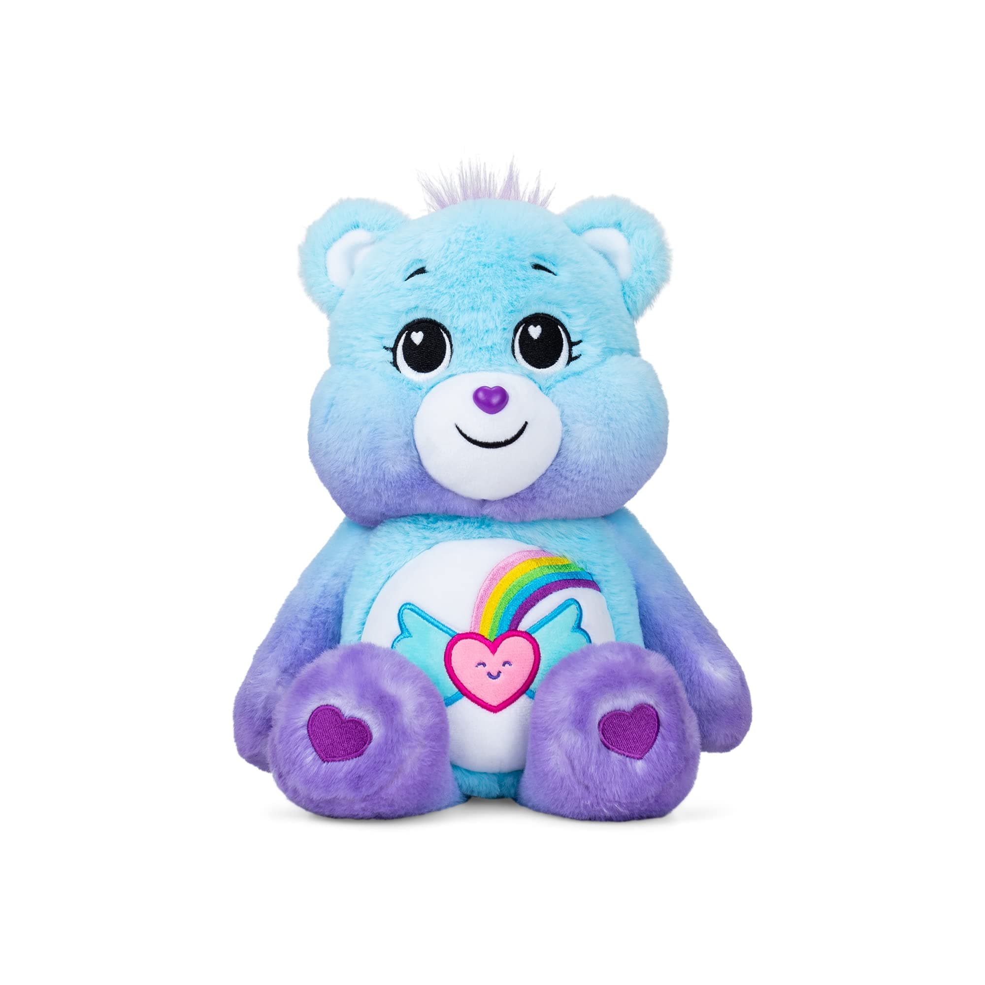 Care Bears 22425 35 cm Medium Plush Dream Bright Bear, Collectable Cute Plush Toy, Cuddly Toys for Children, Soft Toys for Girls and Boys, Cute Teddies Suitable for Girls and Boys Aged 4 Years +