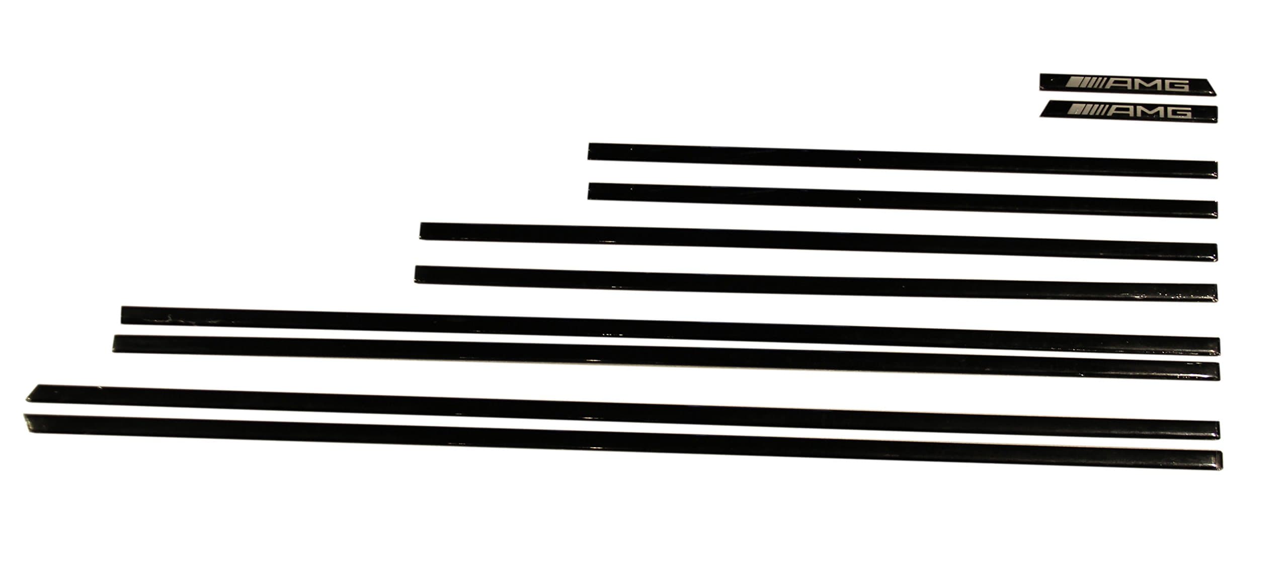 Mercedes G wagon handle moulding molding trim for W463 G55 G500 G63 G65 - Black white carbon fiber