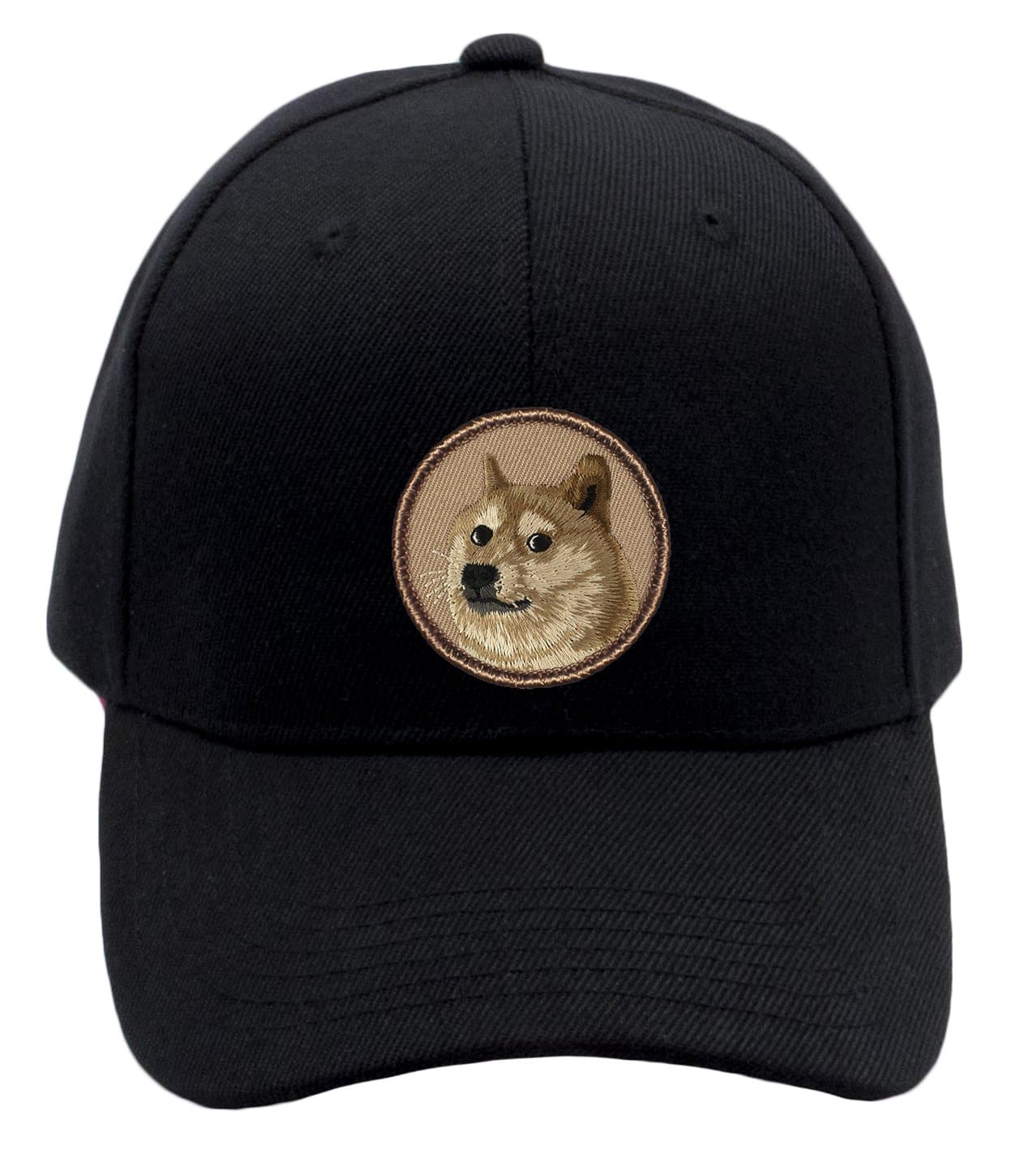 Patchtown Doge/Shibe Hat/Ballcap! Adjustable-Back Ball Cap with Embroidered Doge
