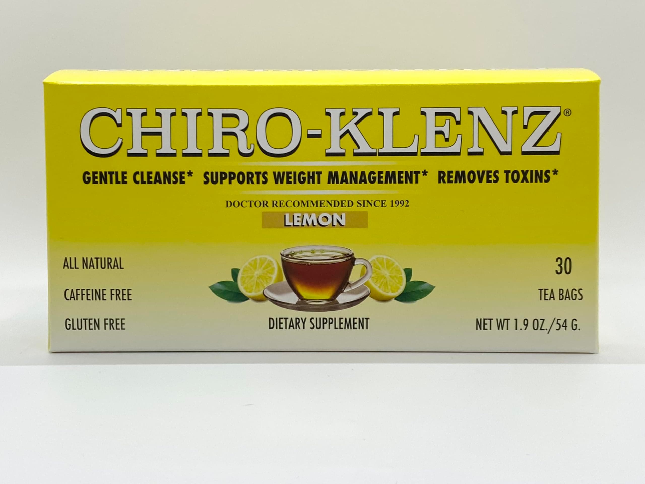 Chiro-Klenz Lemon Tea 30 Tea bags