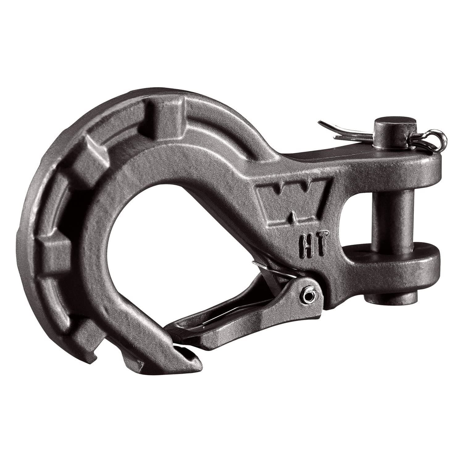 WARN92089 Epic 5/16" Steel Winch Hook: 2.5 Ton (5,000 lb) Capacity , Black