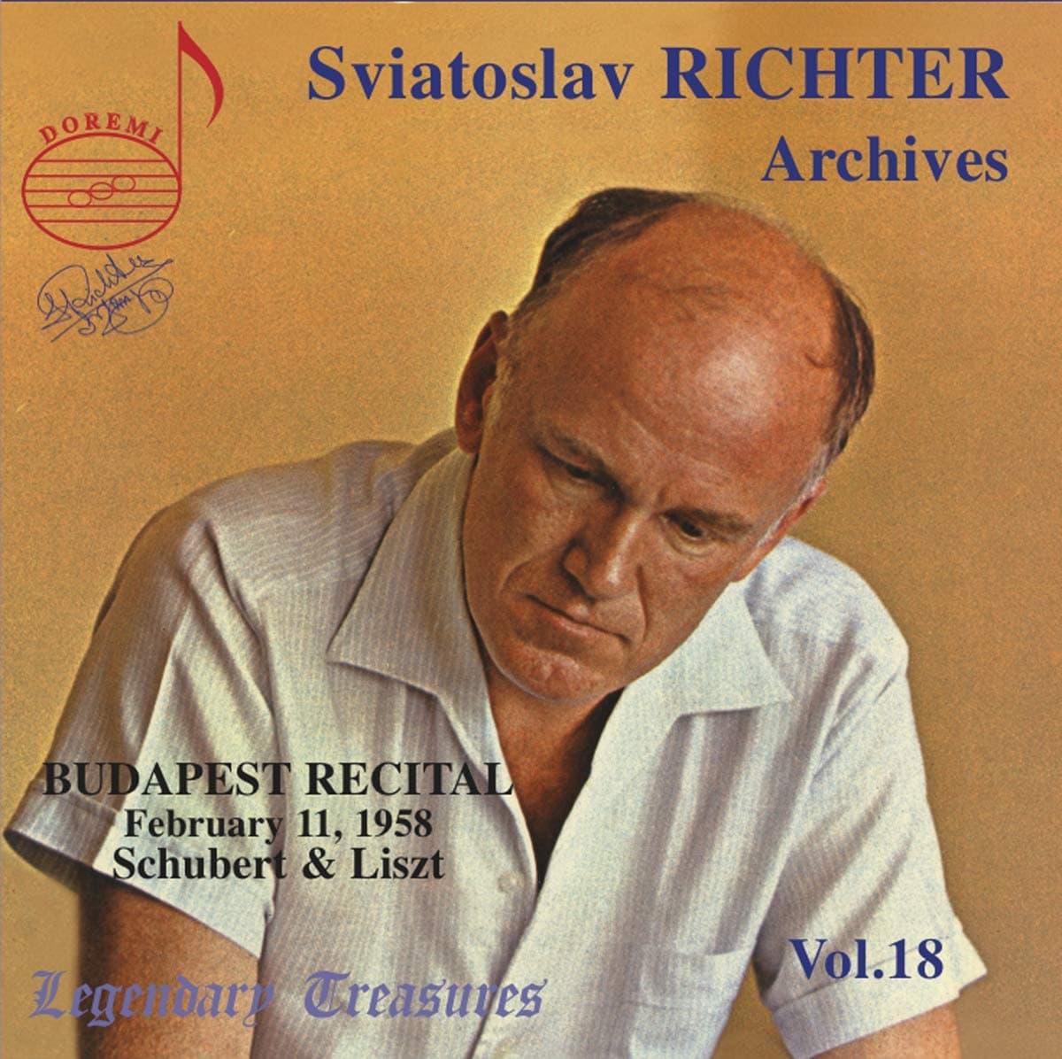 Sviatoslav Richter Archives, Vol. 18 - Schubert / Liszt February 11, 1958
