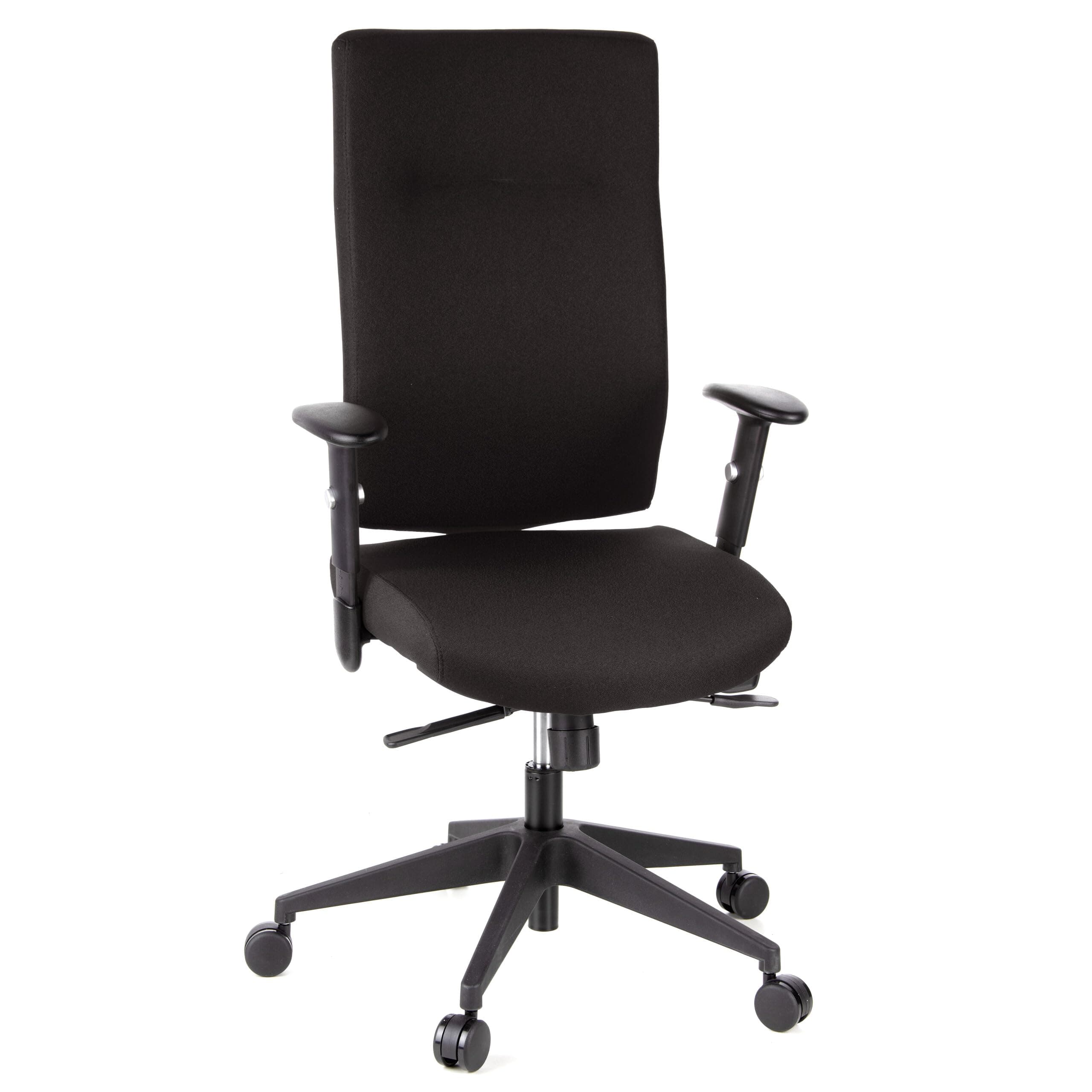 hjh OFFICEExecutive Chair office chair PRO-TEC 300 robust fabric ergonomic high backrest 3-position lockable synchro mechanism black