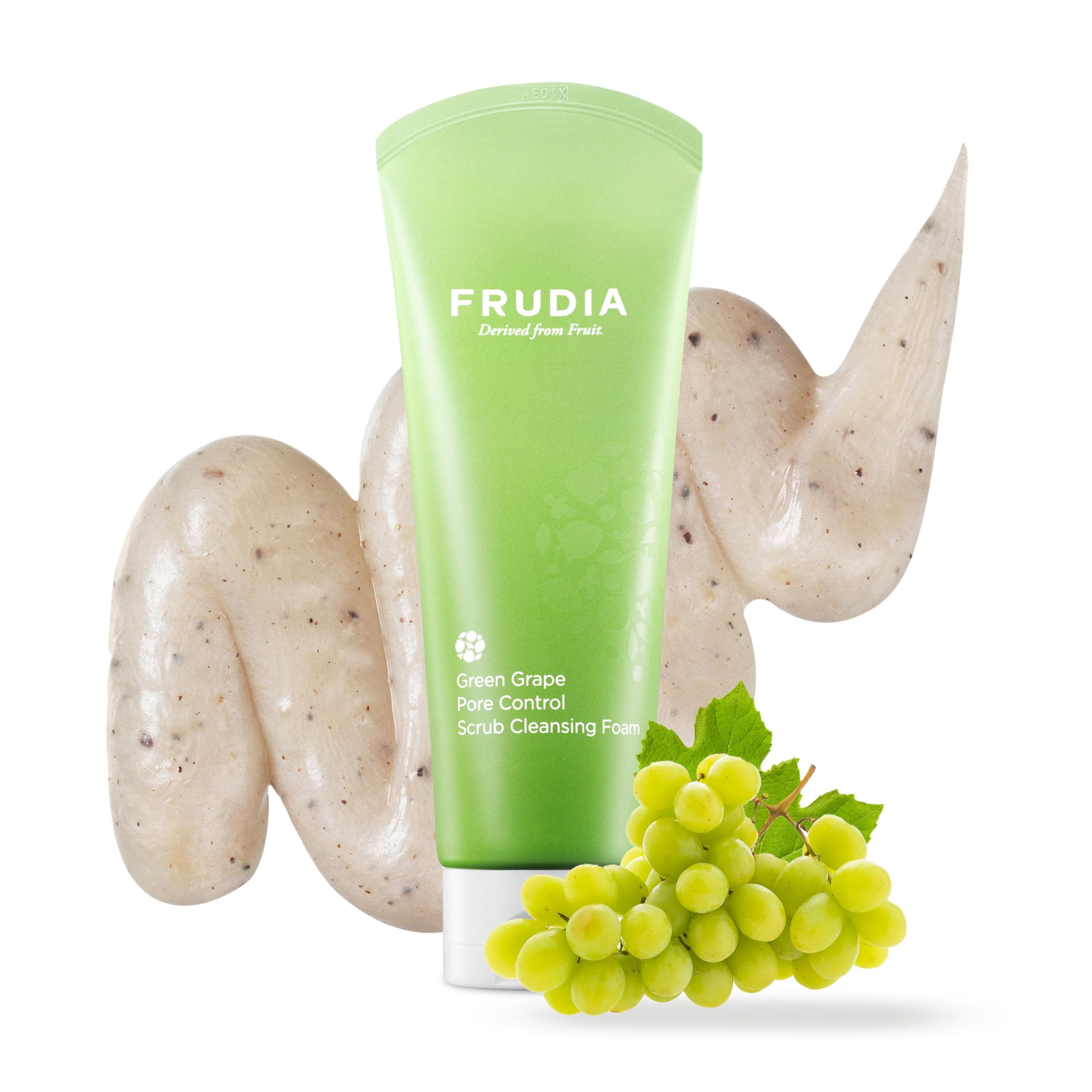 FRUDIA Green Grape Pore Control Scrub Cleansing Foam 200 ml