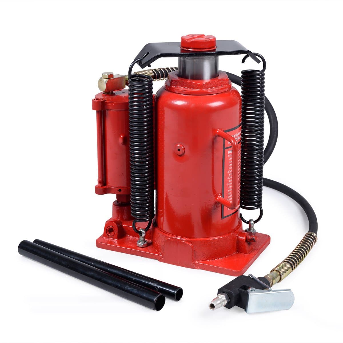 20T Ton 40,000lb Air and Hydraulic Bottle Jack Heavy Duty Auto Truck Repair Lift