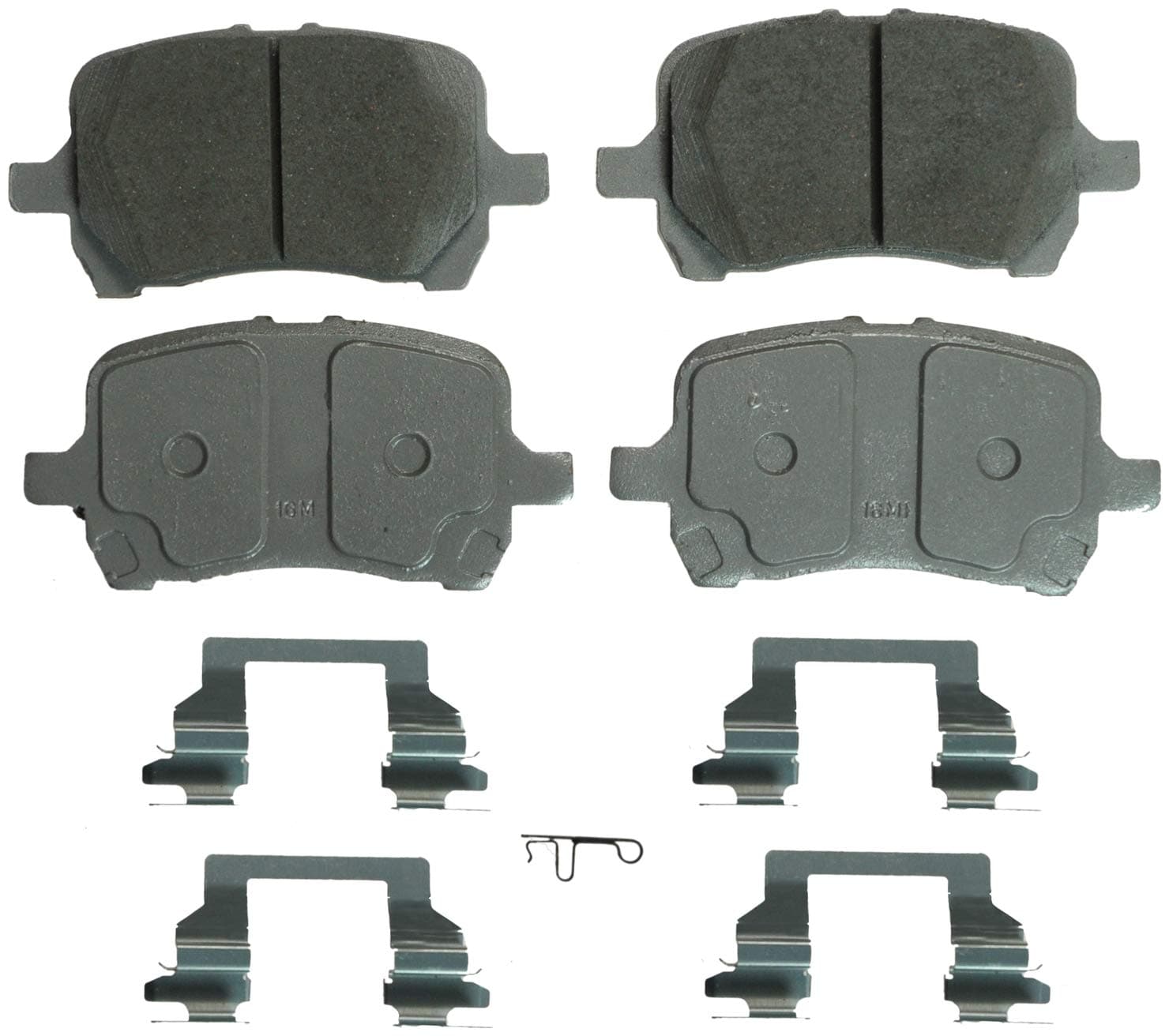 WagnerBrake ThermoQuiet QC1160 Ceramic Disc Brake Pad Set