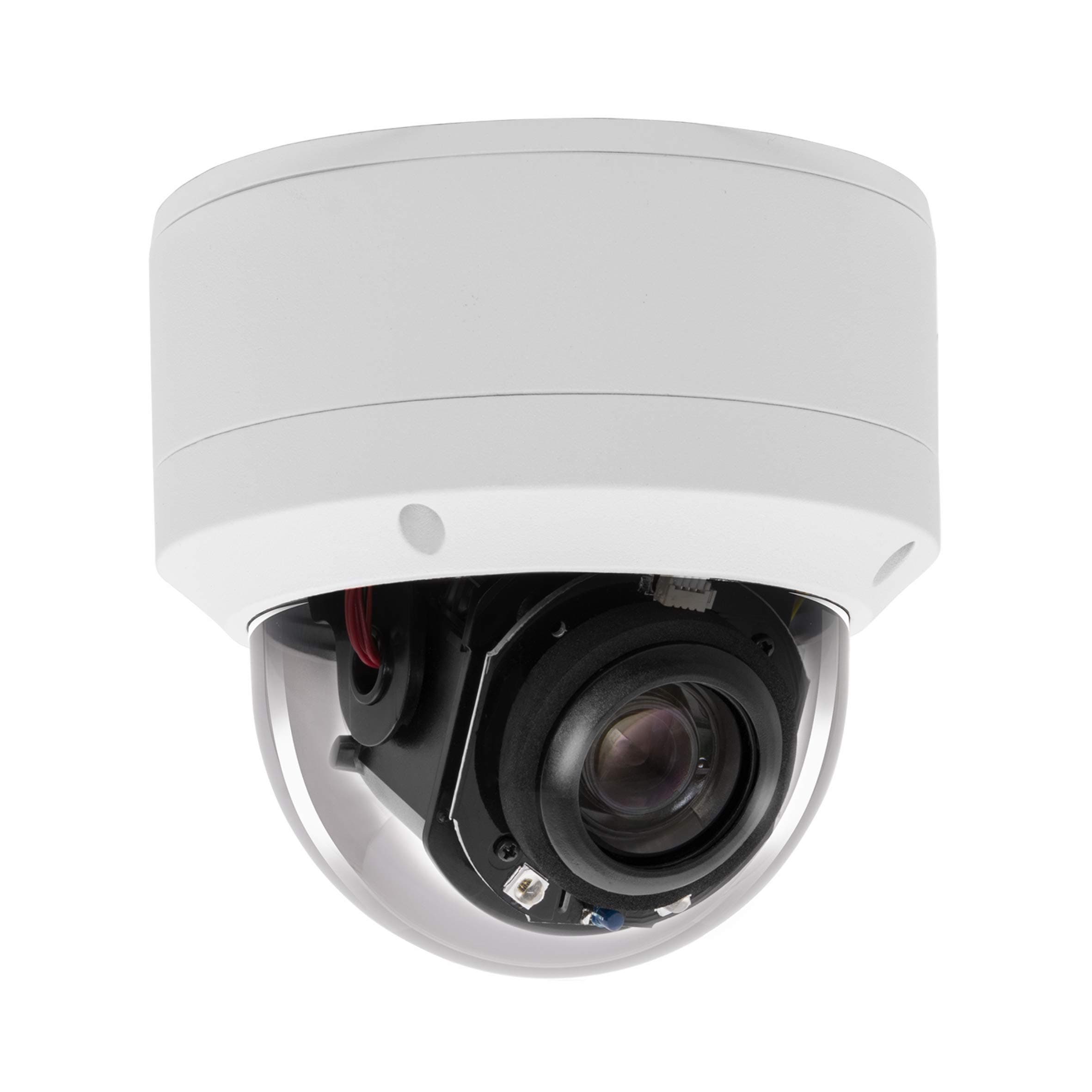 HD 1080P Outdoor/Indoor POE IP PTZ 2MP Dome Security Camera, 2.7-13.5mm Motorized 5X Zoom,Pan:0~355°/Tilt:0~90°, 98ft Night Vision, Audio in,Motion