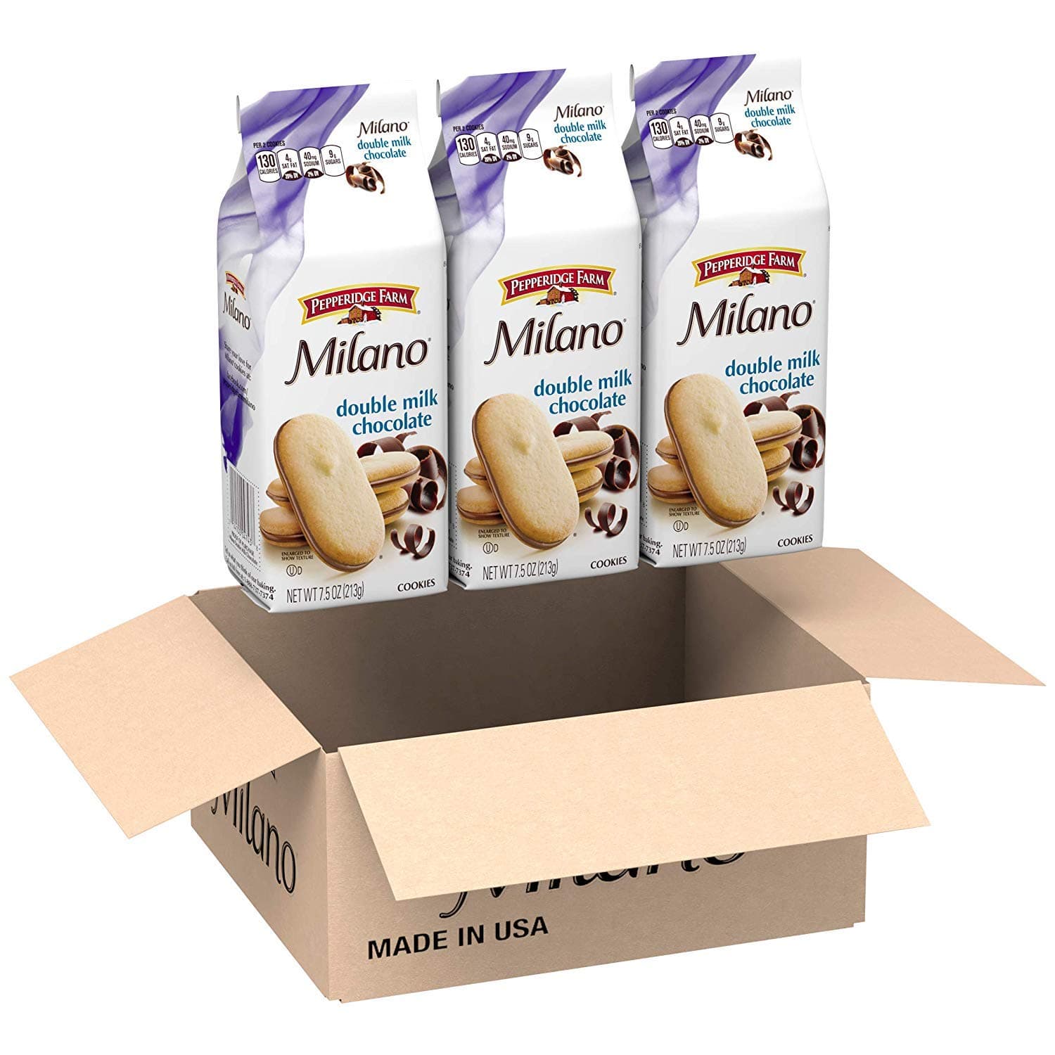 Pepperidge Farm Double Milk Chocolate Milano Cookies