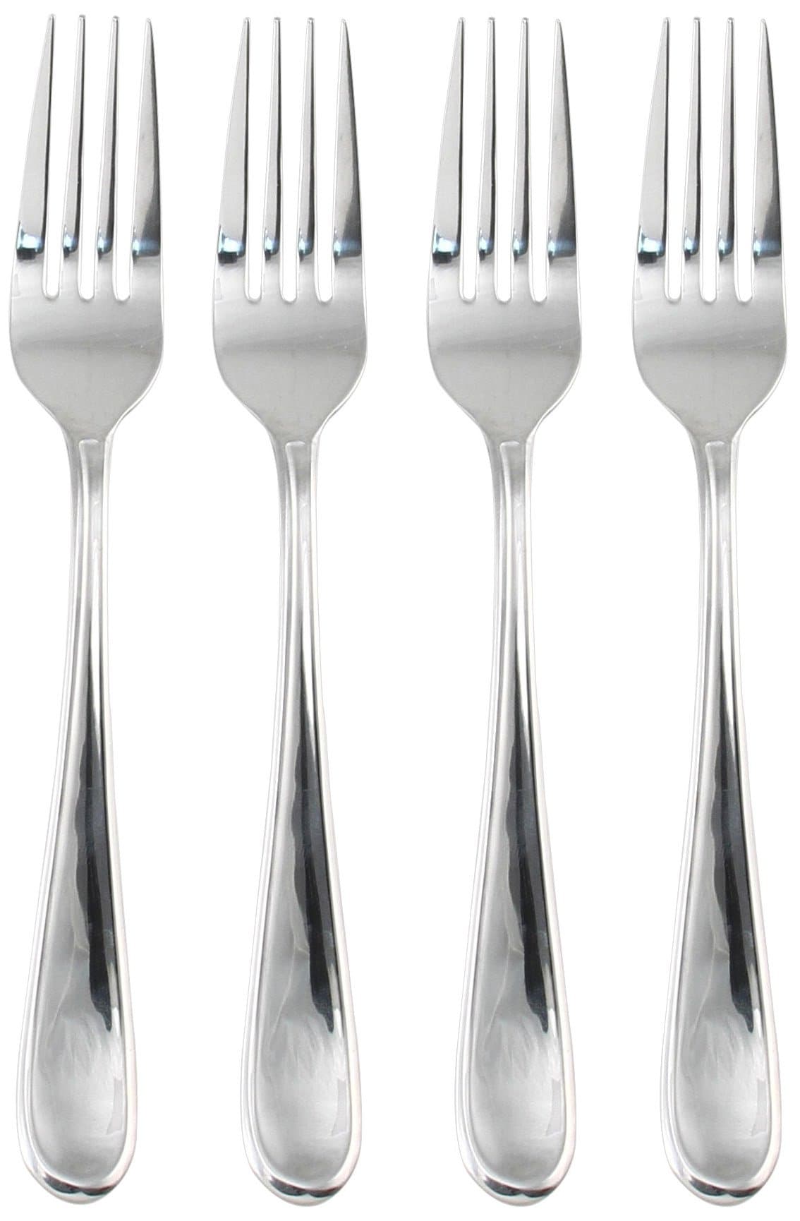 Hampton Forge Silversmiths Clark 4-Piece Forks,