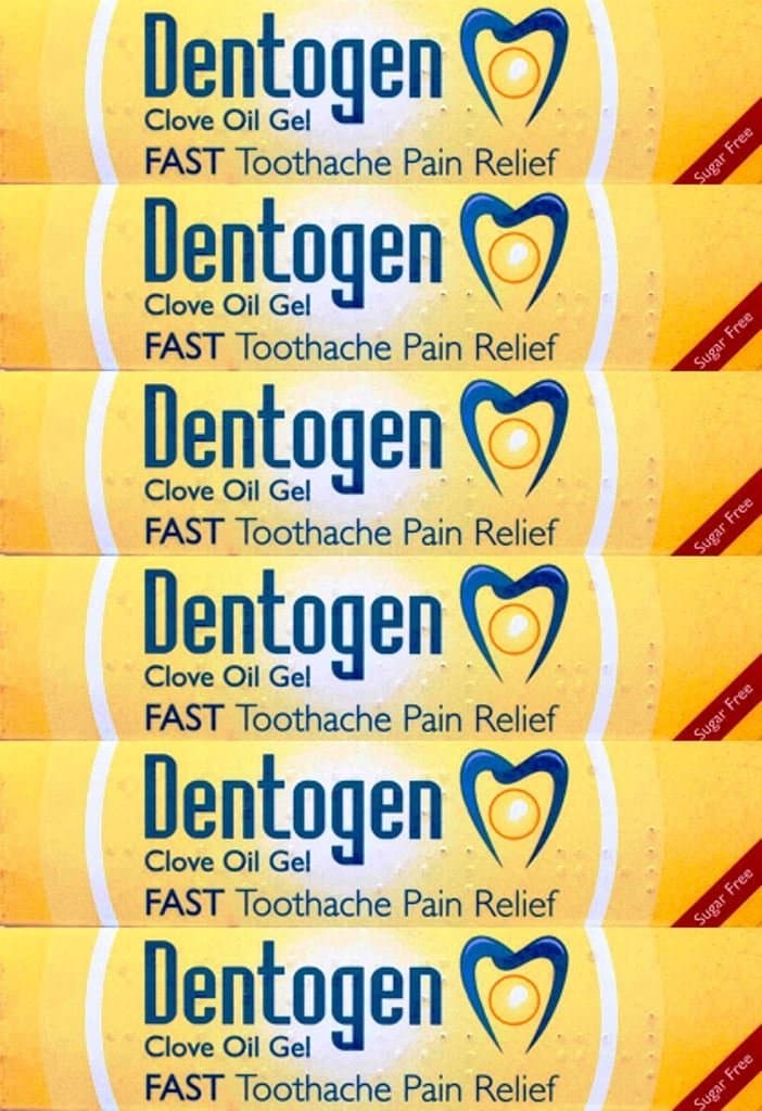 Clove Oil Gel 10g Fast Relief x 6 Packs